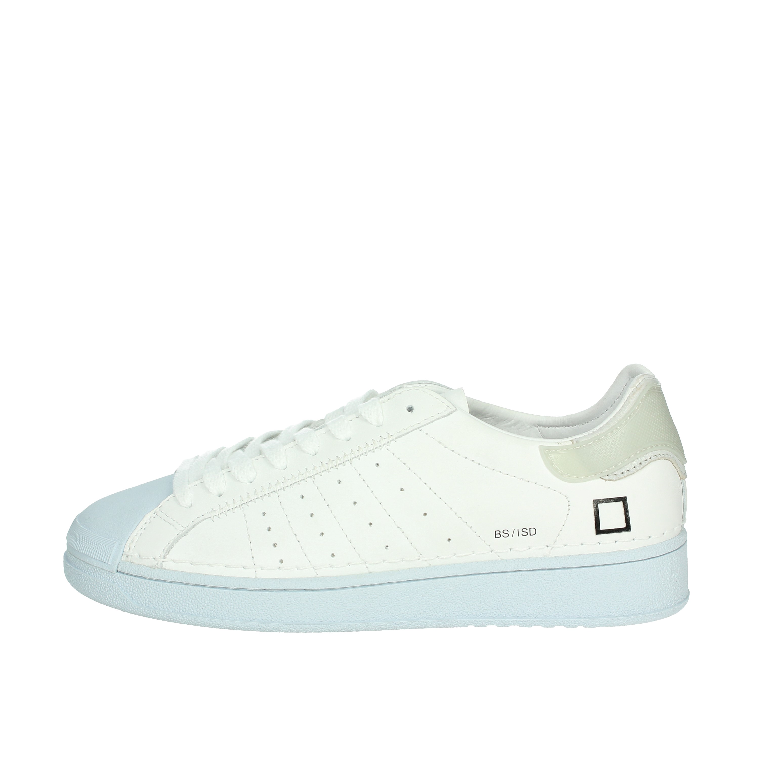 SNEAKERS BASSA W401-BA-IS-ID BIANCO/CELESTE