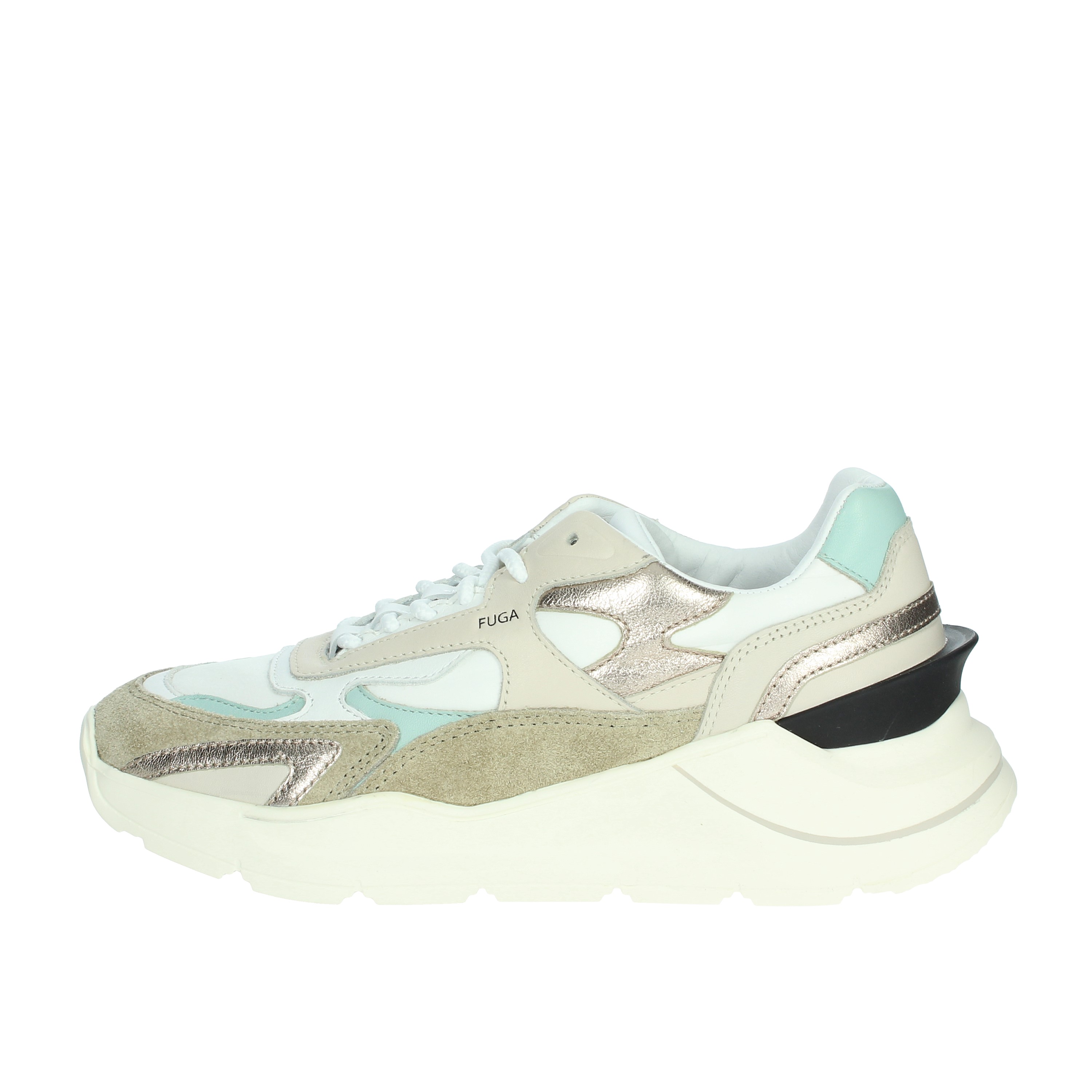 SNEAKERS BASSA W401-FG-NY-CR BIANCO/BEIGE