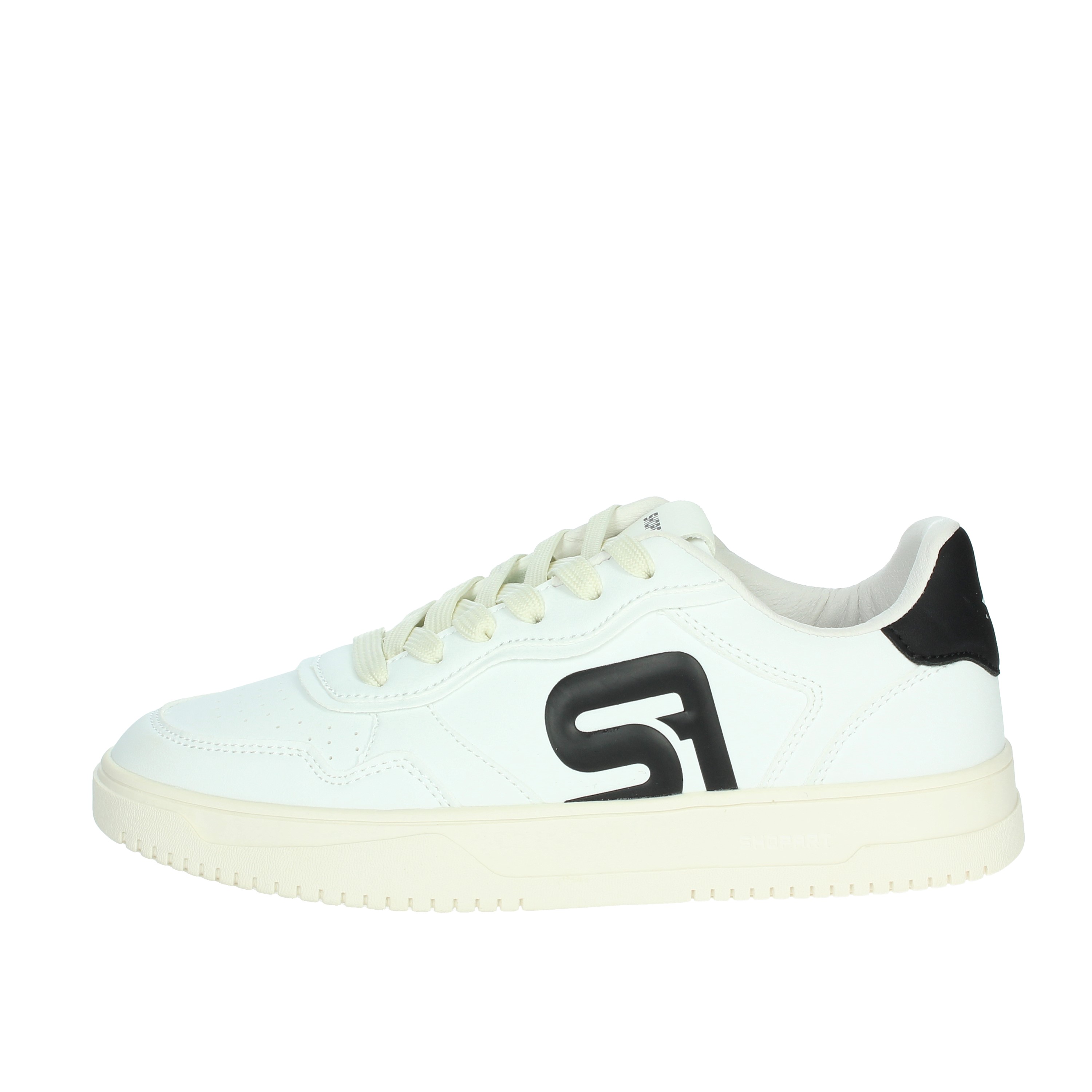 SNEAKERS BASSA SASF240938 BIANCO/NERO