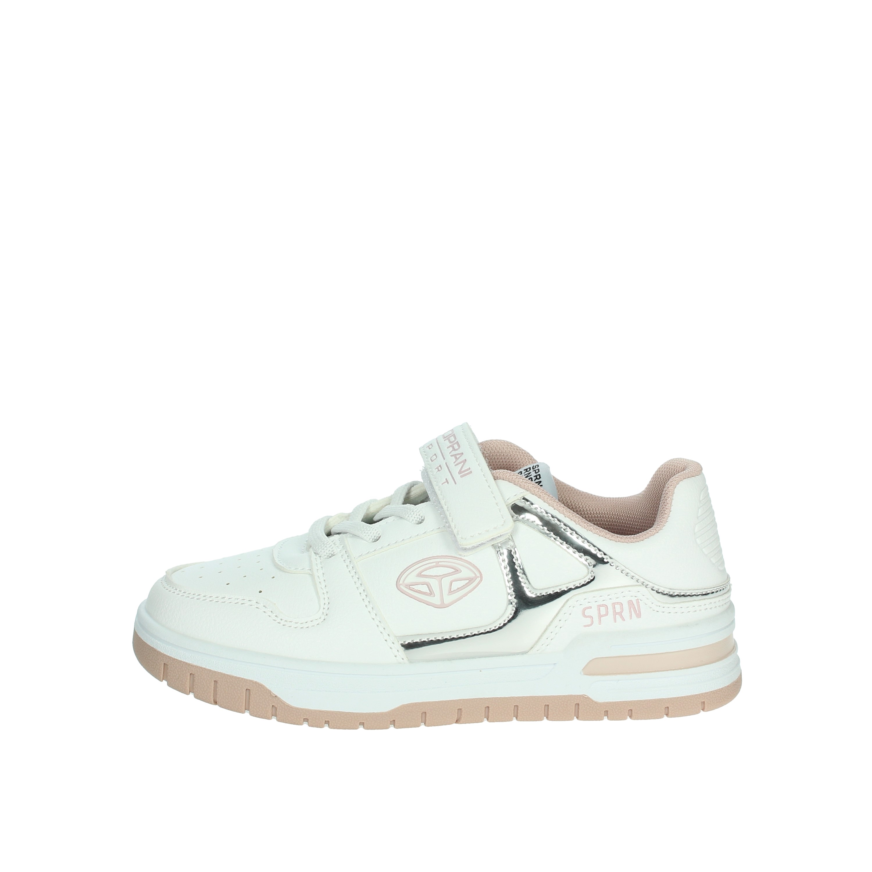 SNEAKERS BASSA SPG424R05 BIANCO/ROSA