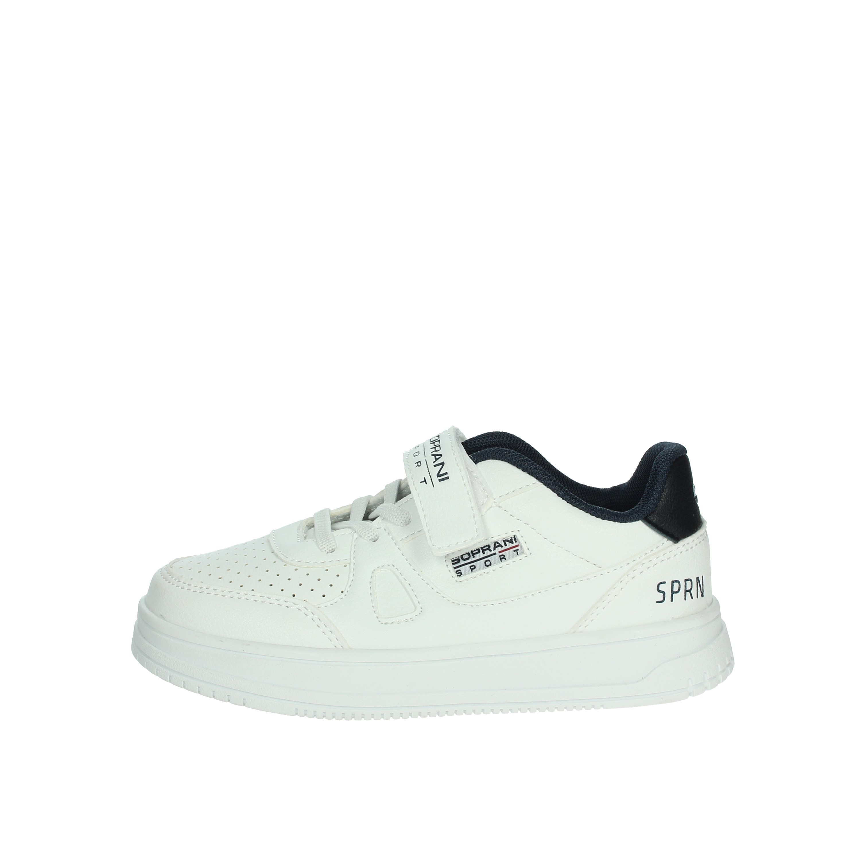 SNEAKERS BASSA SPK424R03 BIANCO/BLU