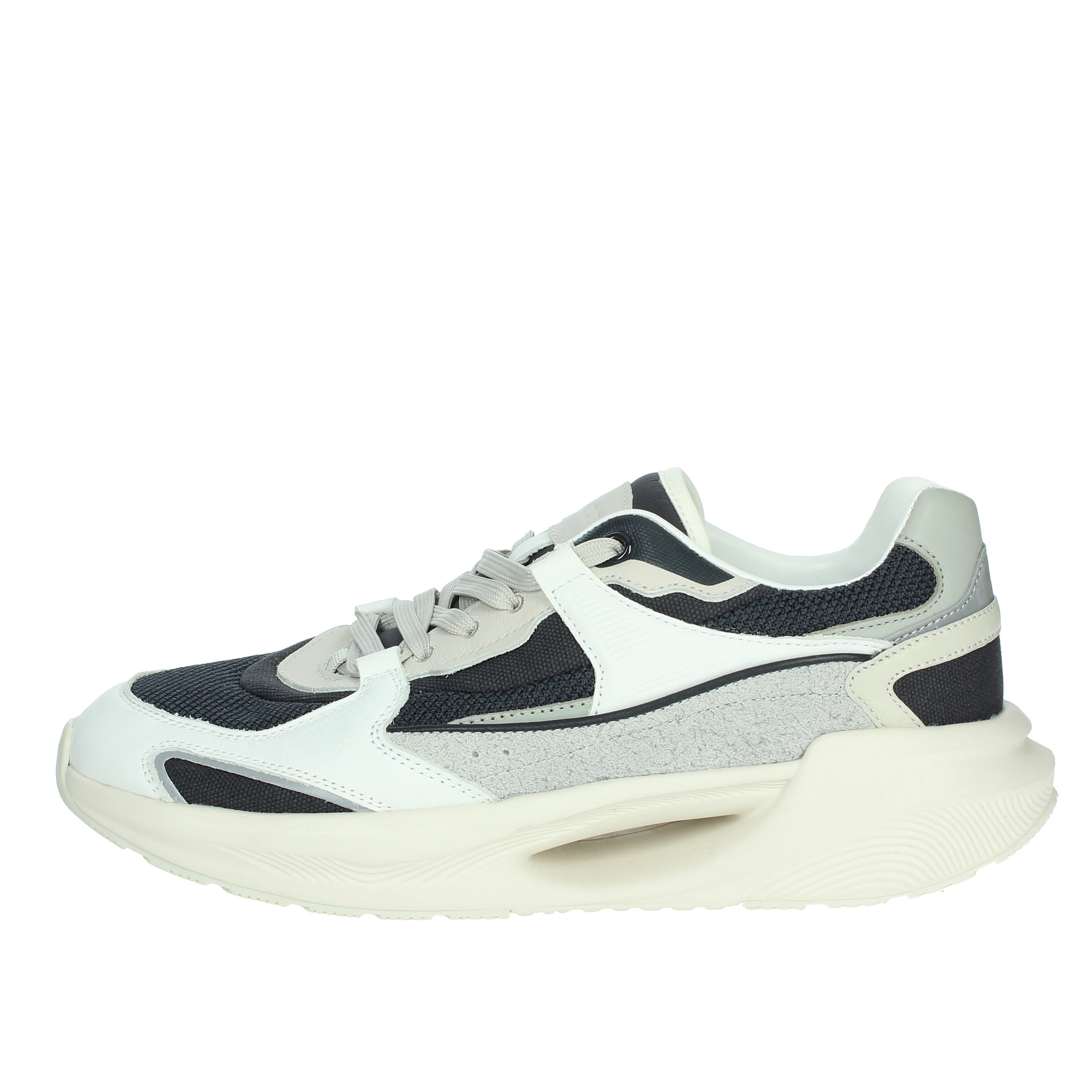 SNEAKERS BASSA M401-VL-HD-BL BIANCO/BLU