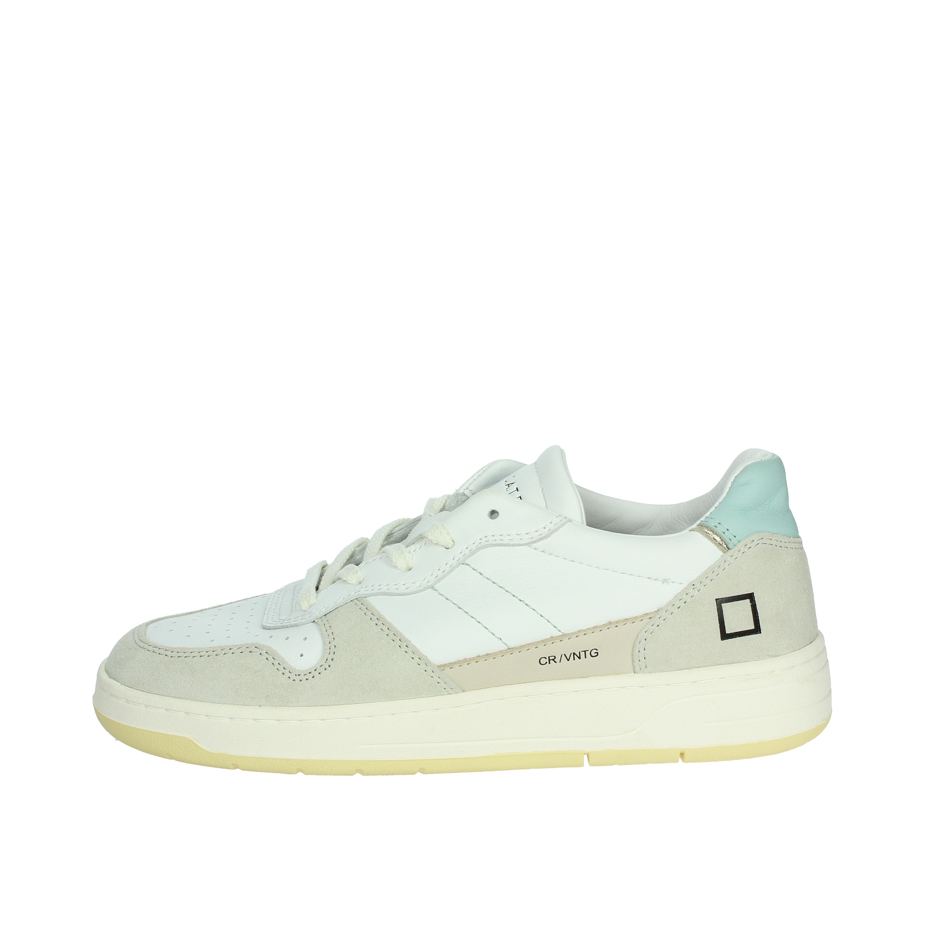 SNEAKERS BASSA W401-C2-VC-WW BIANCO/CELESTE