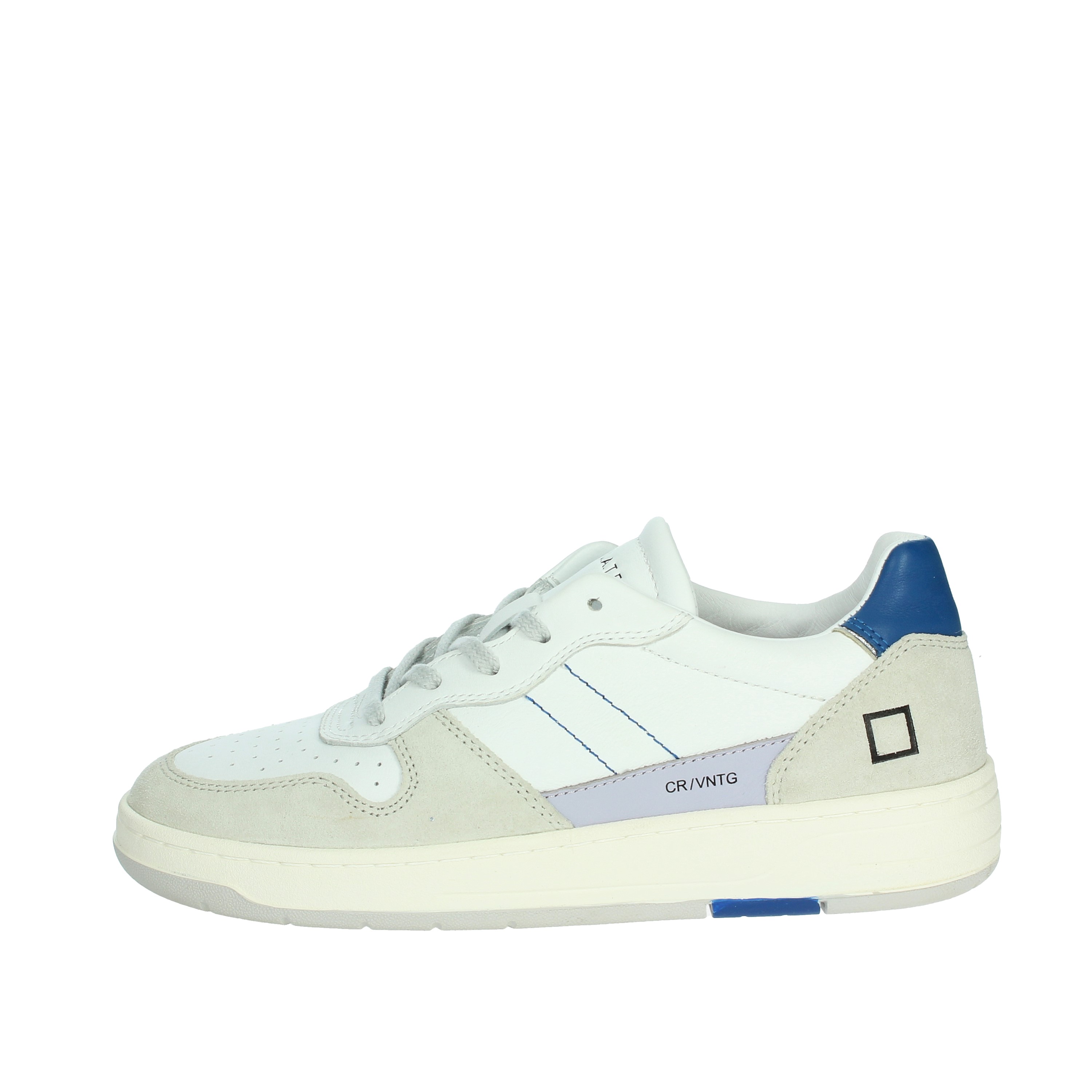 SNEAKERS BASSA W401-C2-VC-WE BIANCO/BLU