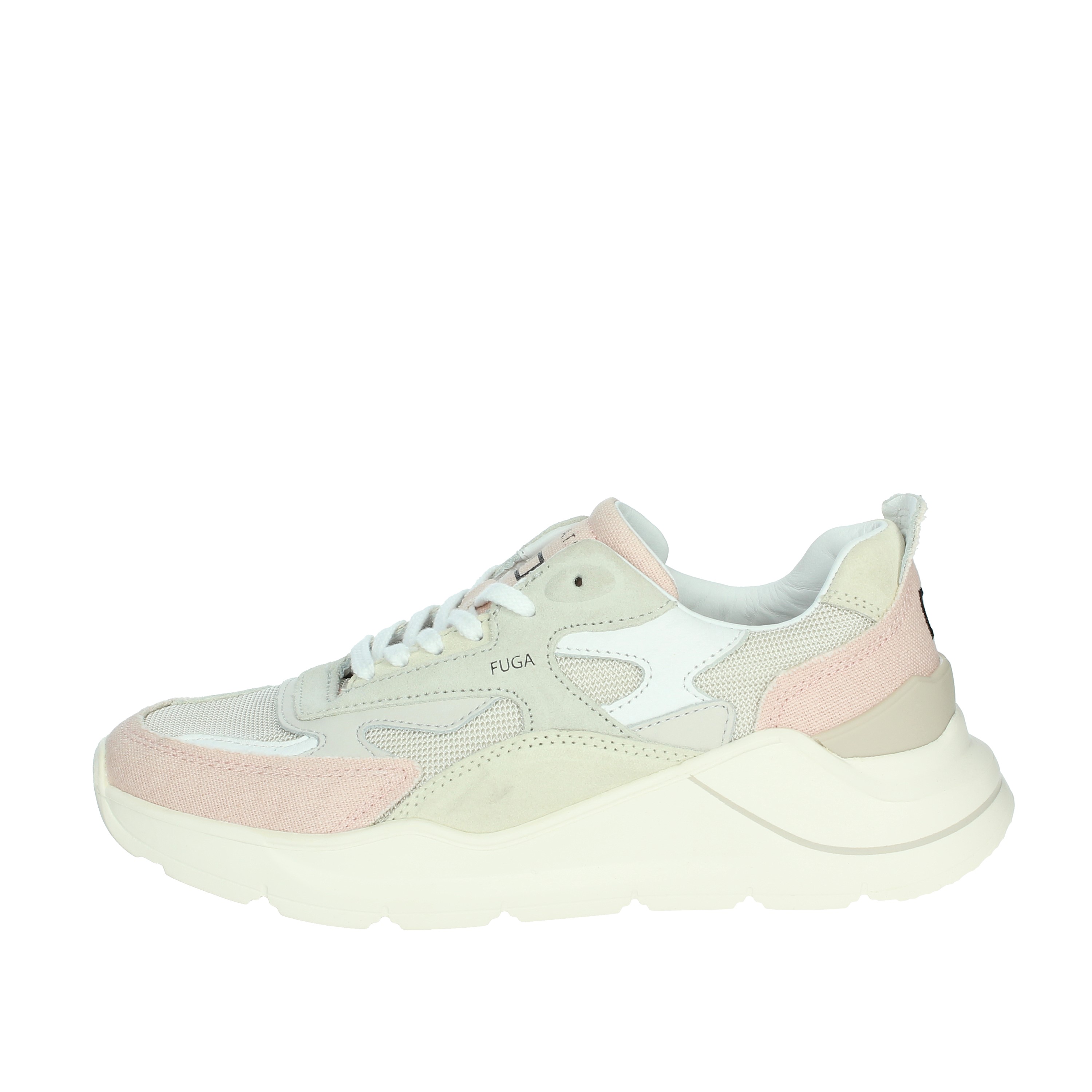 SNEAKERS BASSA W401-FG-CN-PK BEIGE/ROSA