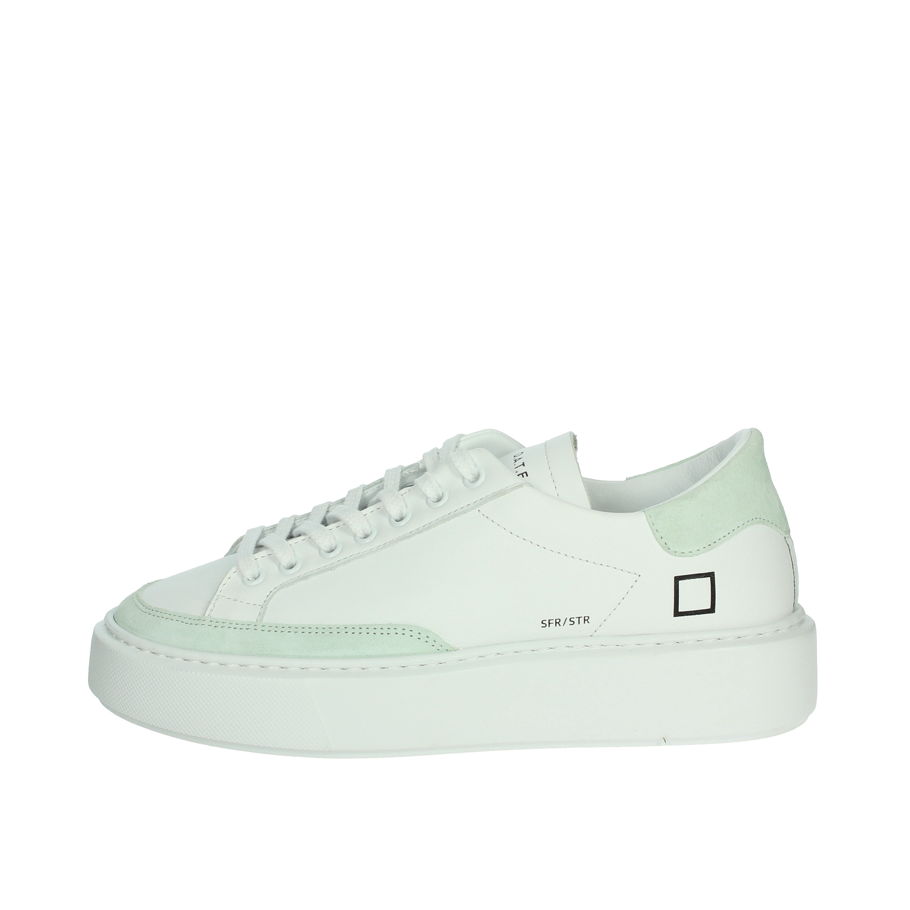 SNEAKERS BASSA W401-SF-SR-WW BIANCO/VERDE