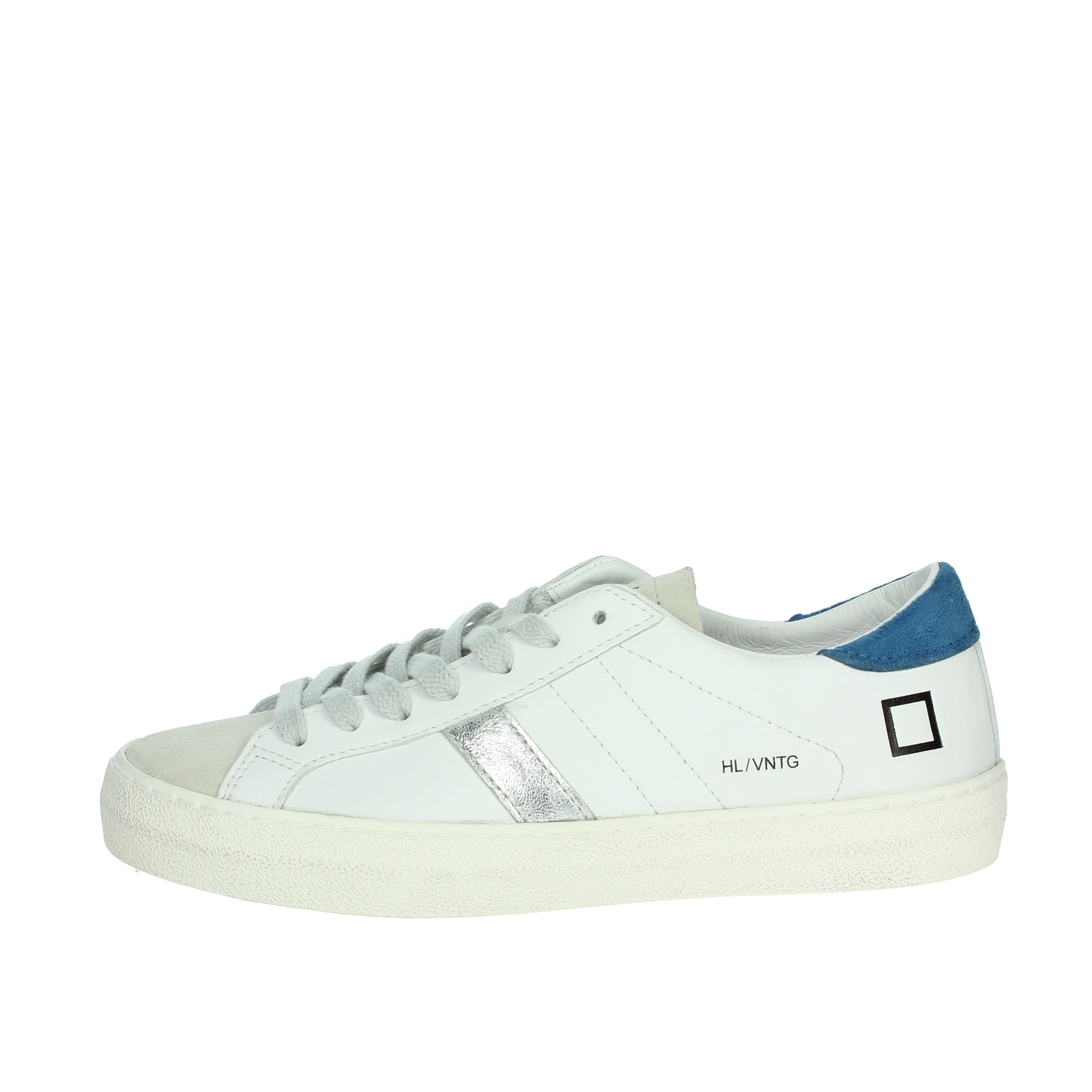 SNEAKERS BASSA W401-HL-VC-WE BIANCO/BLU