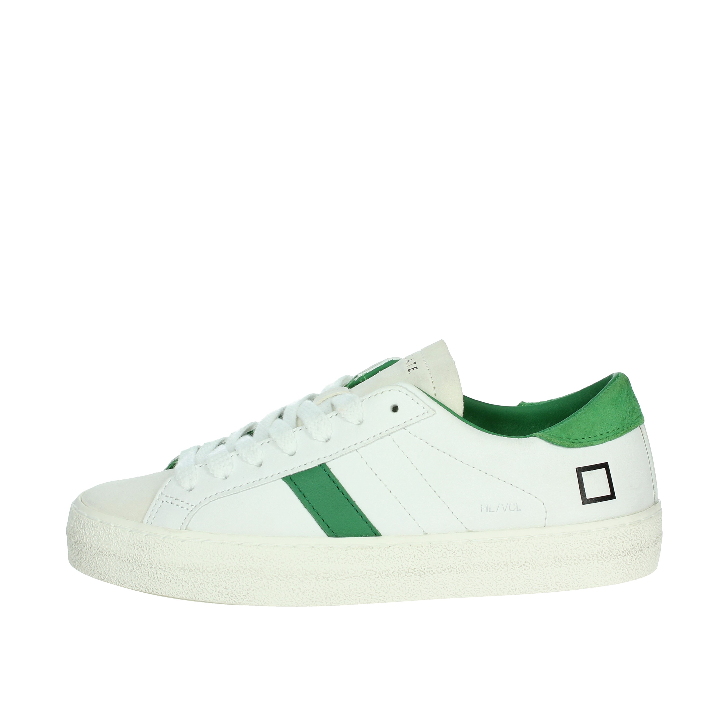 SNEAKERS BASSA W401-HL-VD-WG BIANCO/VERDE