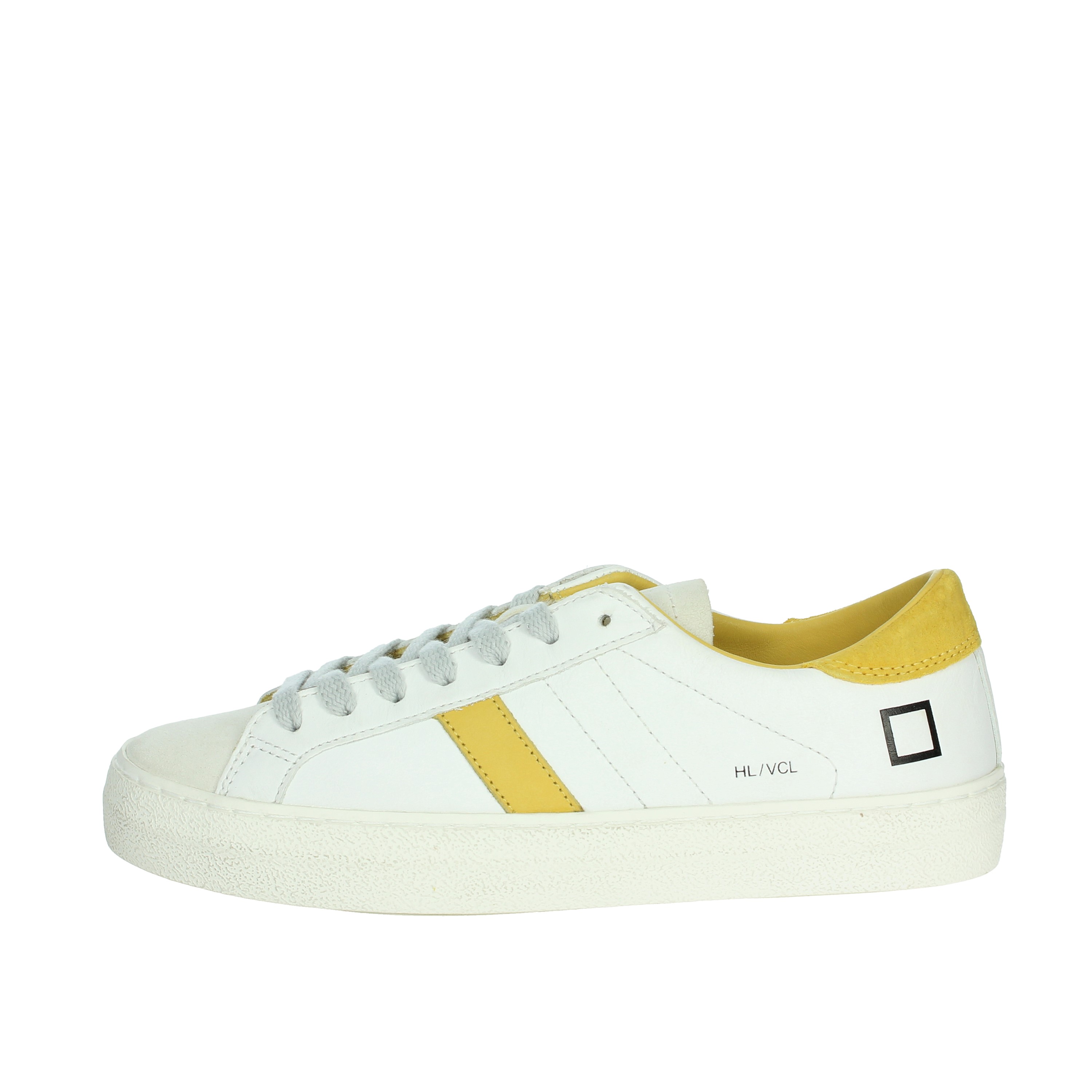 SNEAKERS BASSA W401-HL-VD-HY BIANCO/GIALLO