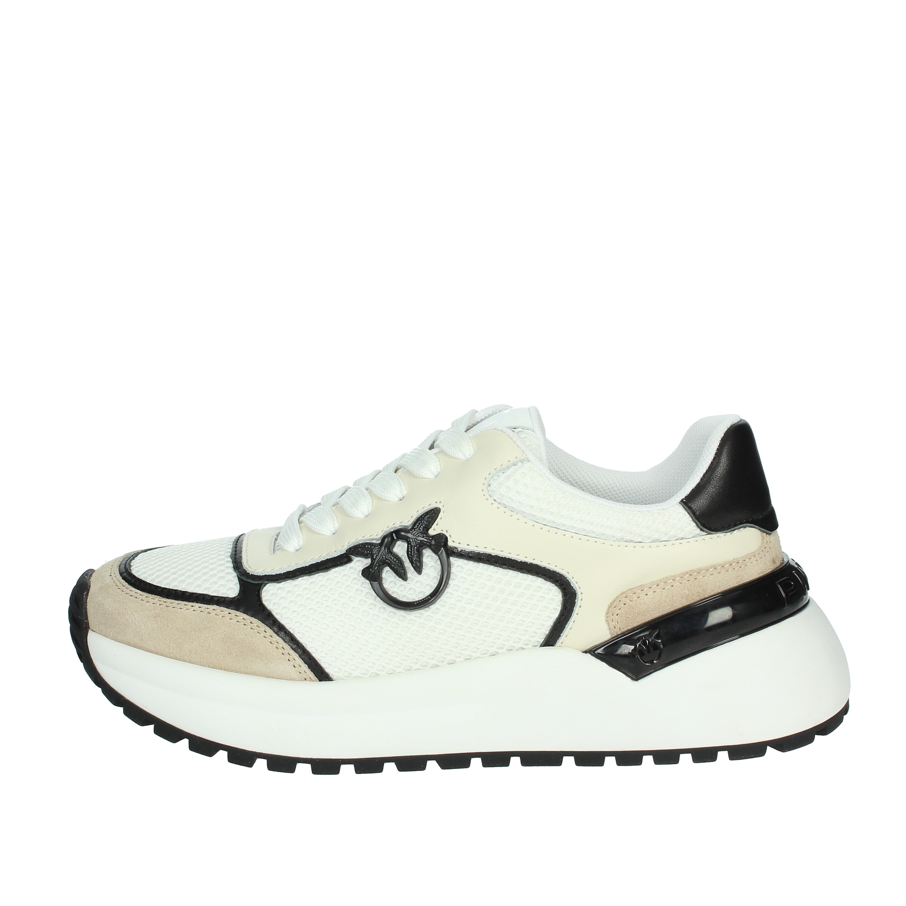 SNEAKERS BASSA SS0019 P020 BIANCO/NERO