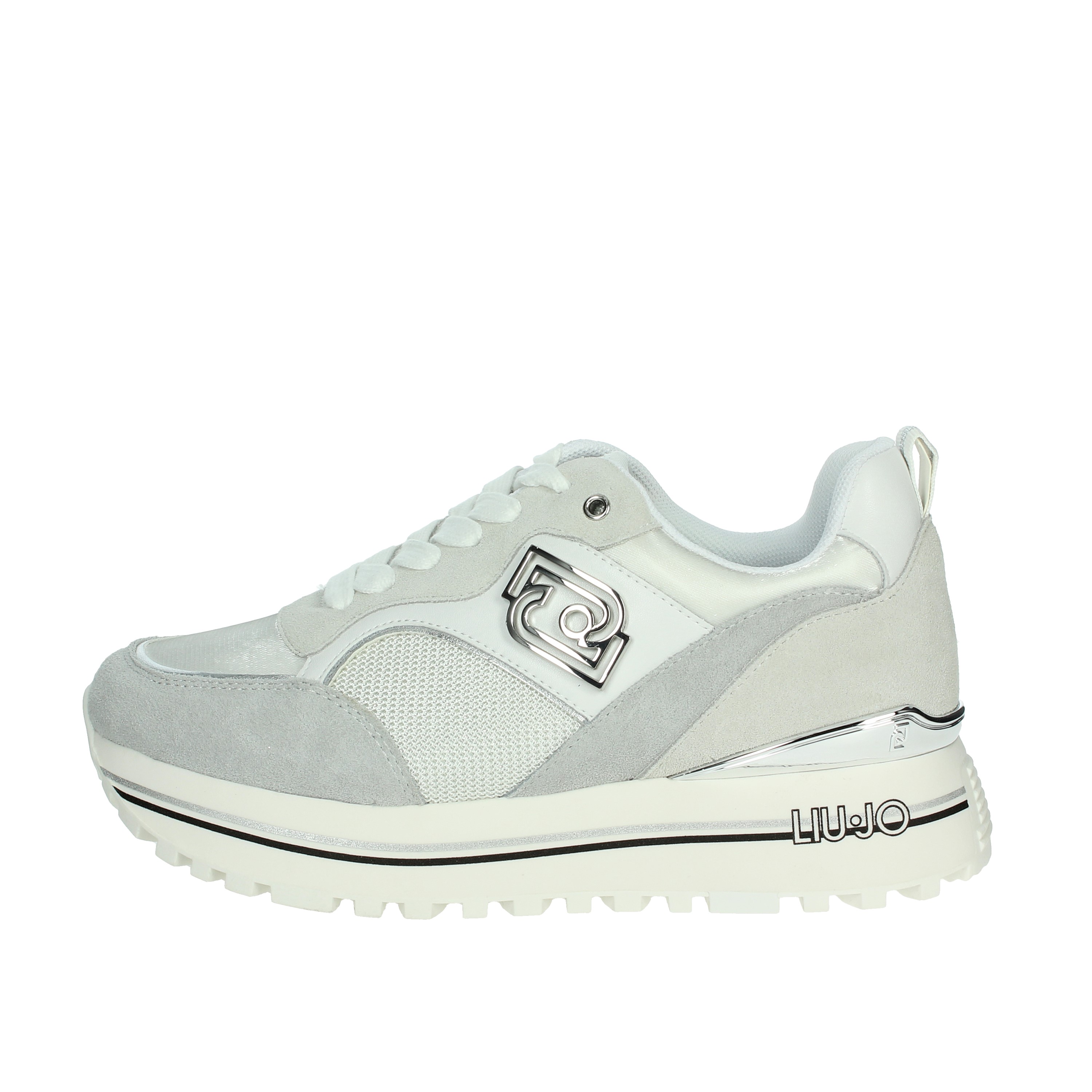 SNEAKERS BASSA MAXI WONDER 73 BIANCO/ARGENTO