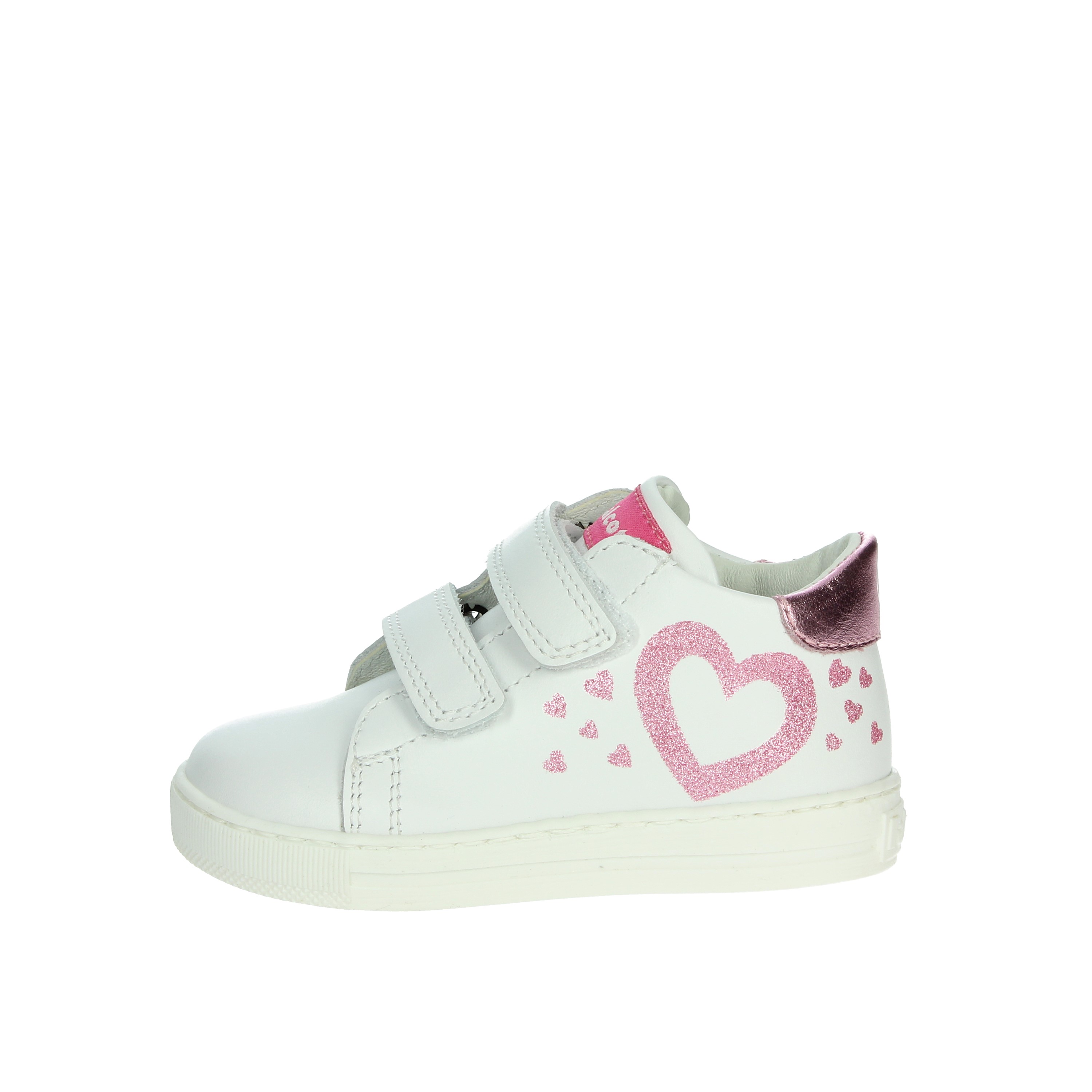 SNEAKERS BASSA 0012018366.01.1N04 BIANCO/ROSA