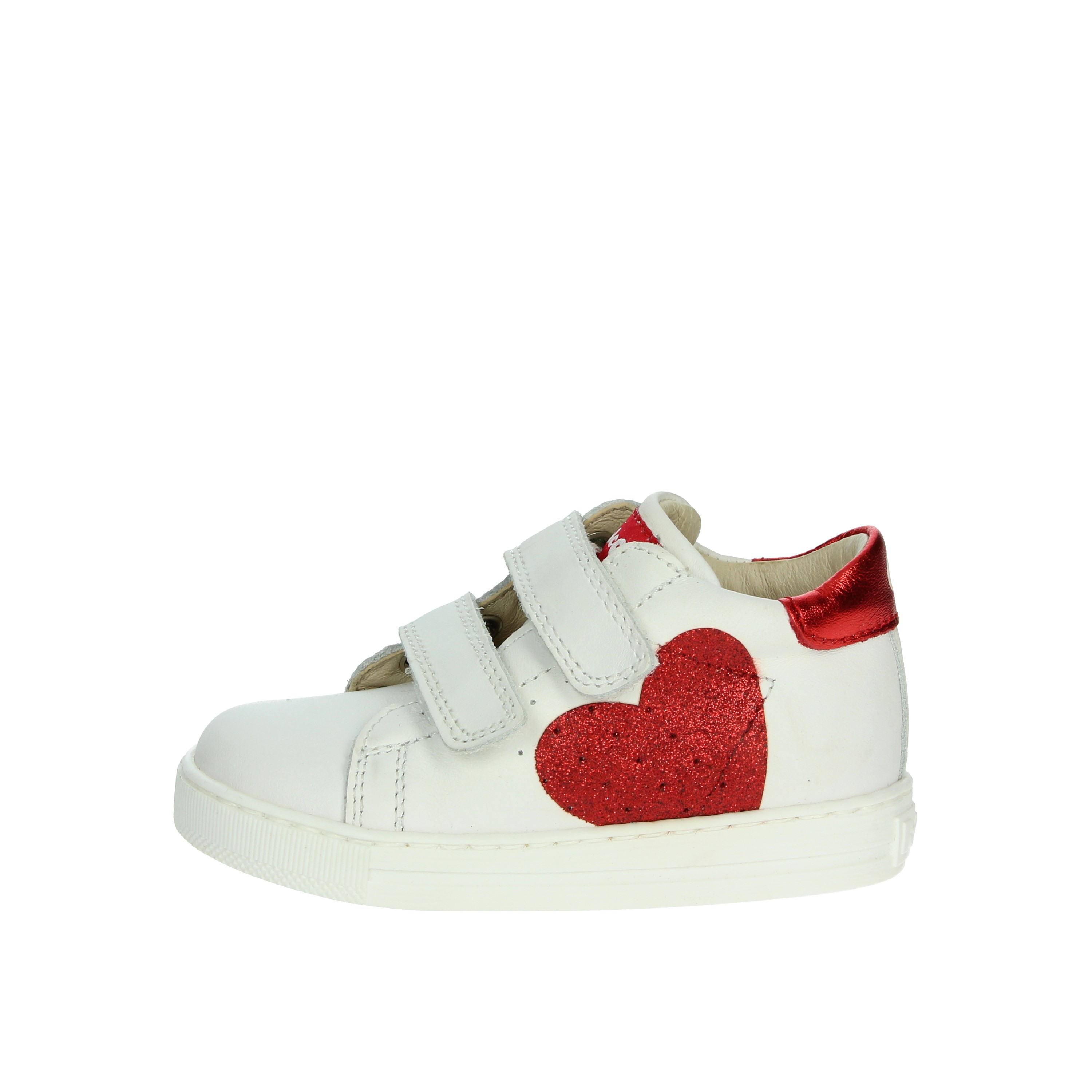 SNEAKERS BASSA 0012014118.01.1N10 BIANCO/ROSSO