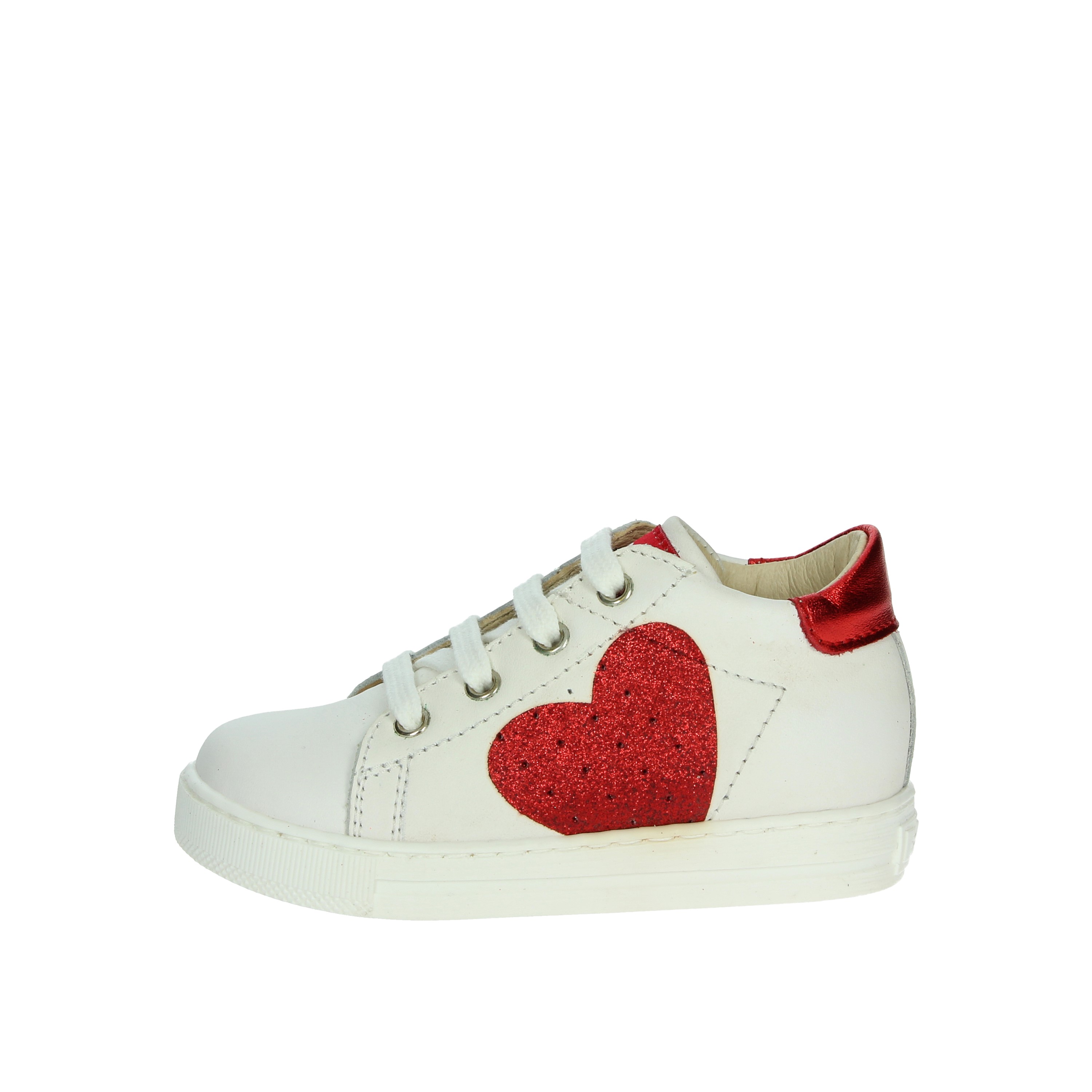 SNEAKERS BASSA 0012014115.01.1N10 BIANCO/ROSSO