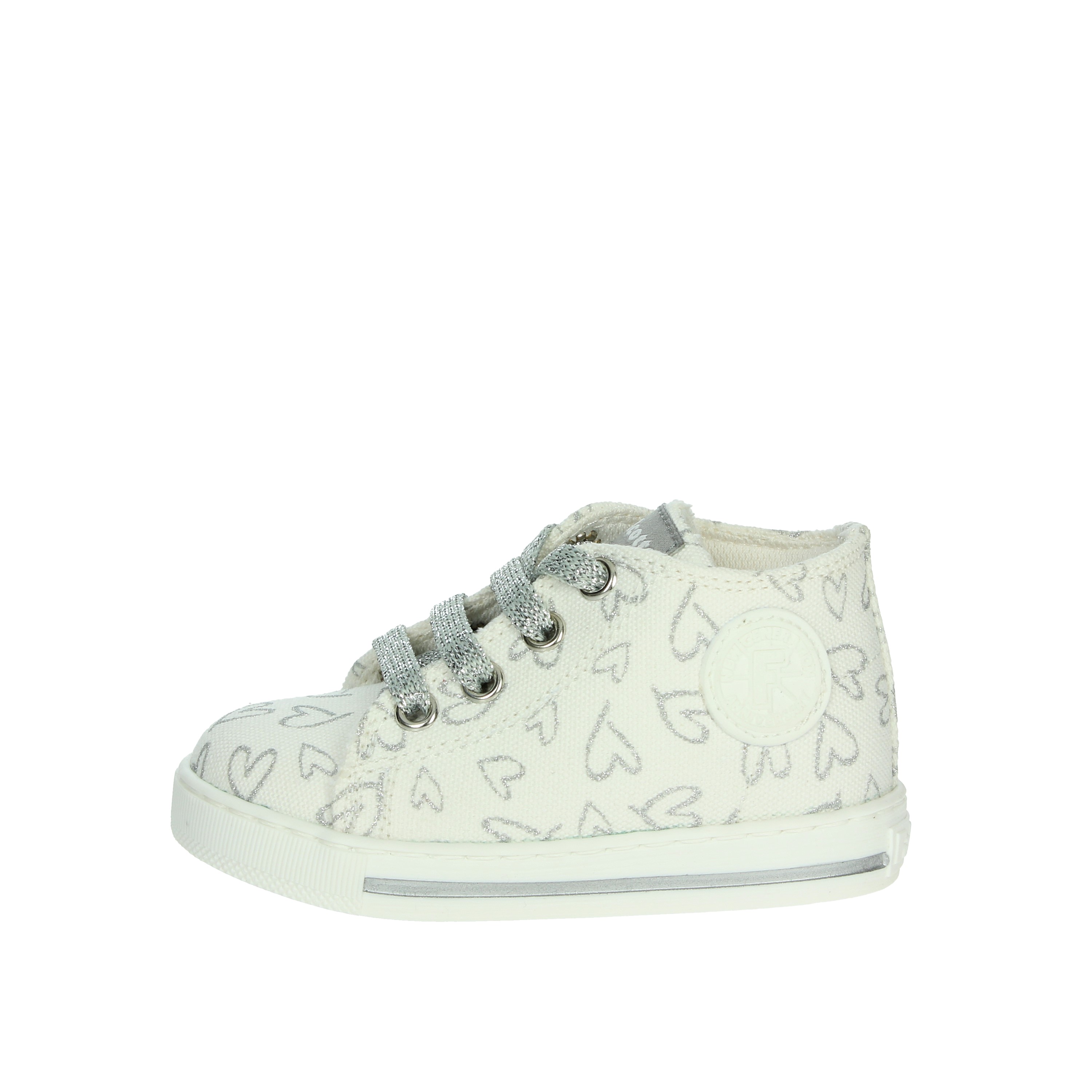 SNEAKERS BASSA 0012014600.77.1N02 BIANCO/ARGENTO