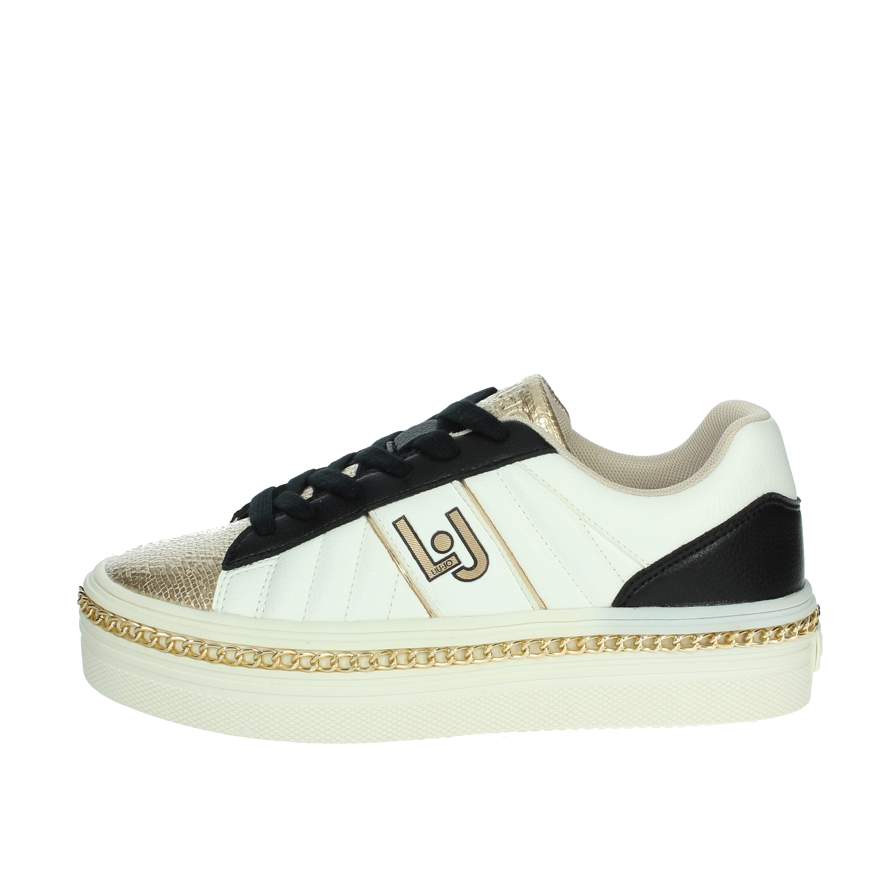 SNEAKERS BASSA 4F4725 EX268 BIANCO/NERO