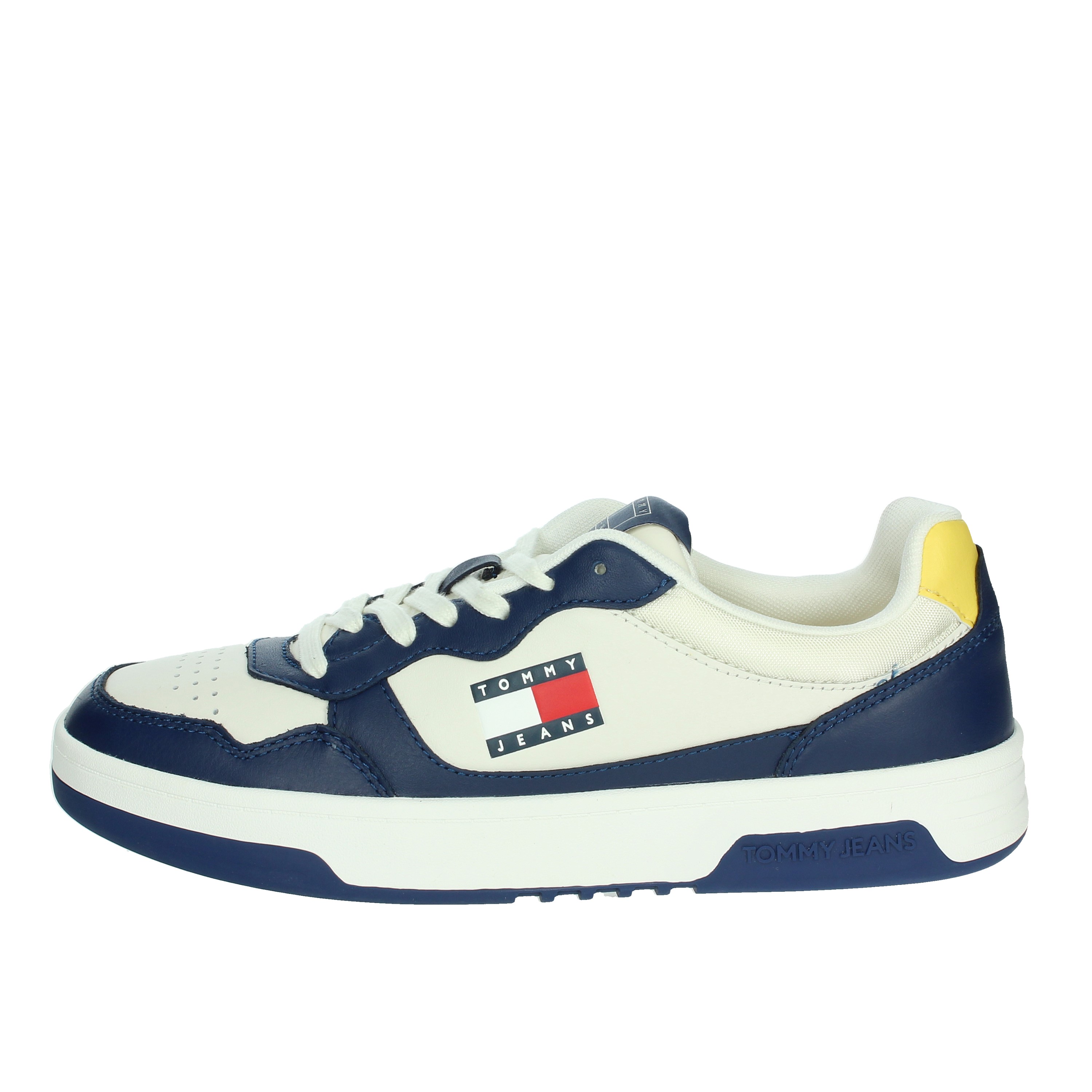 SNEAKERS BASSA EM0EM01443 BIANCO/BLU