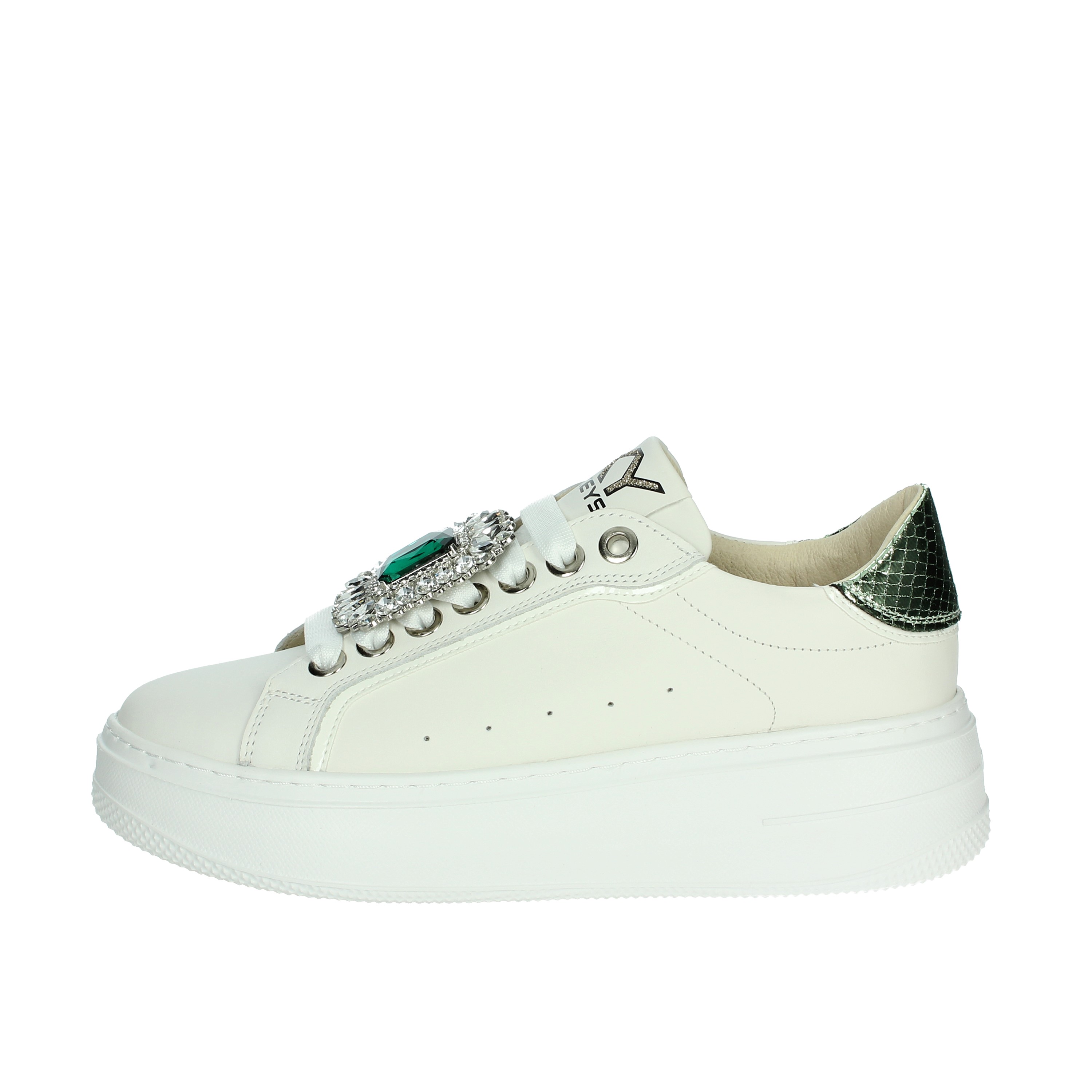 SNEAKERS BASSA K-10521 BIANCO