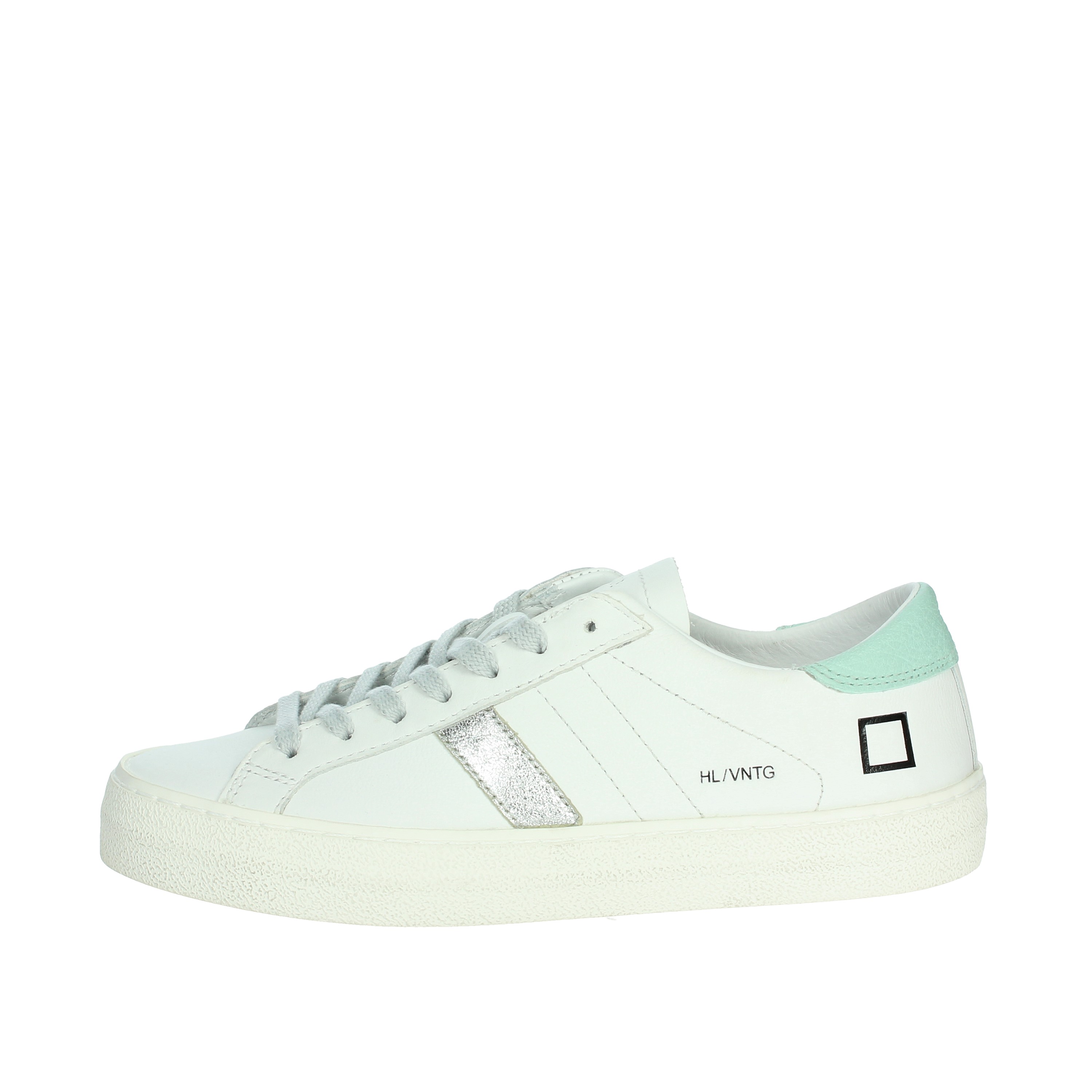 SNEAKERS BASSA W401-HL-VC-HM BIANCO/VERDE
