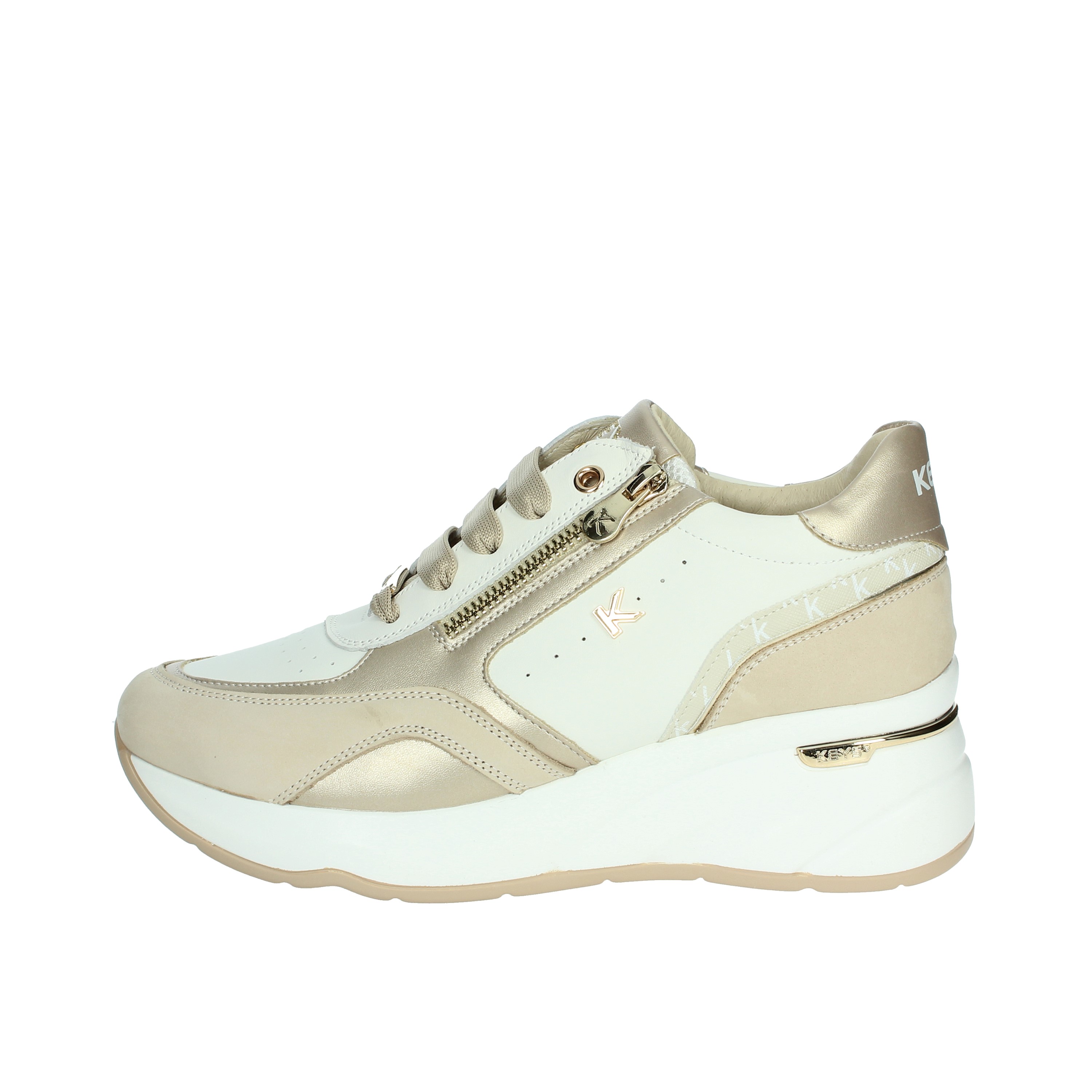 SNEAKERS BASSA K-10591 BEIGE