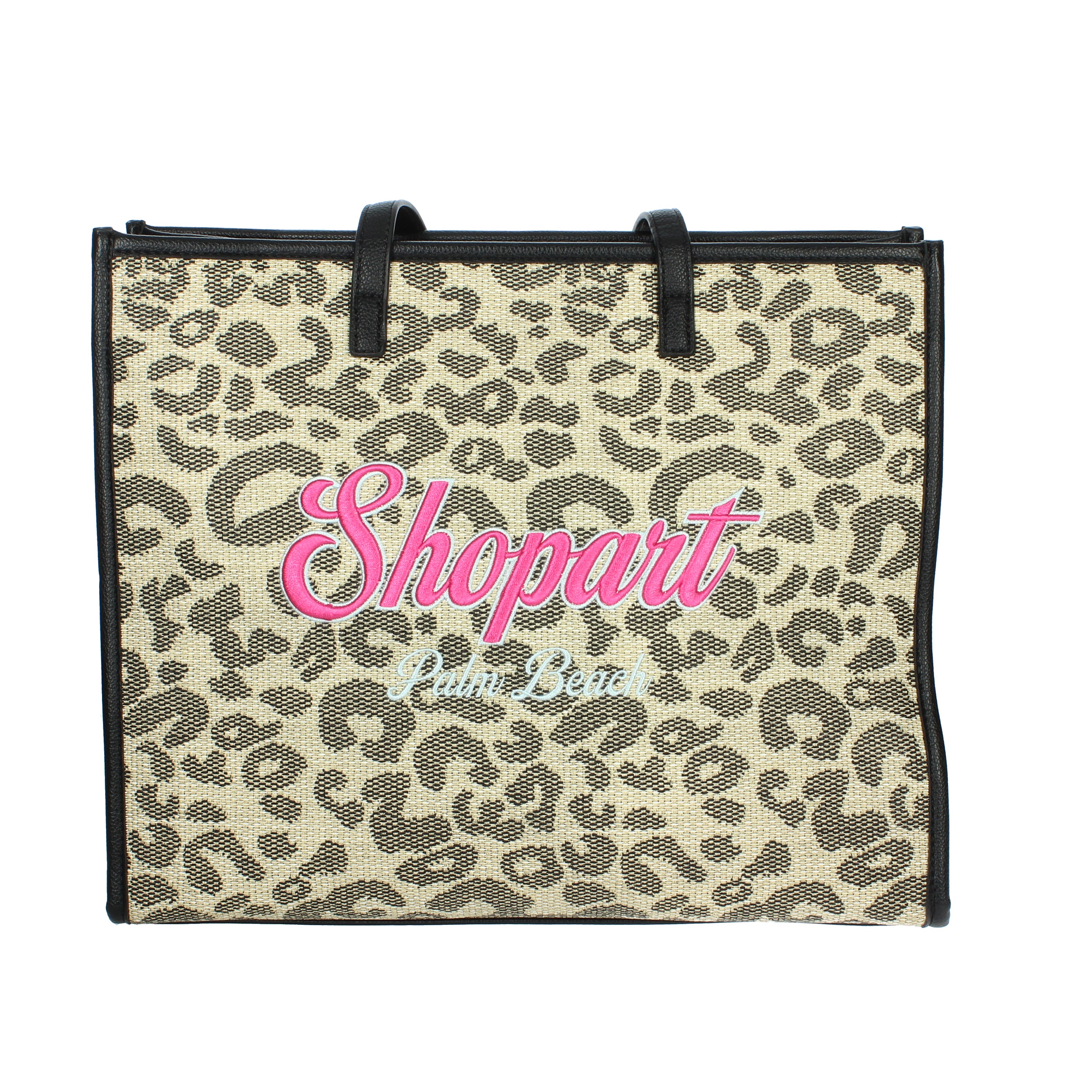 BORSA A SPALLA SAAS250136 BEIGE/NERO