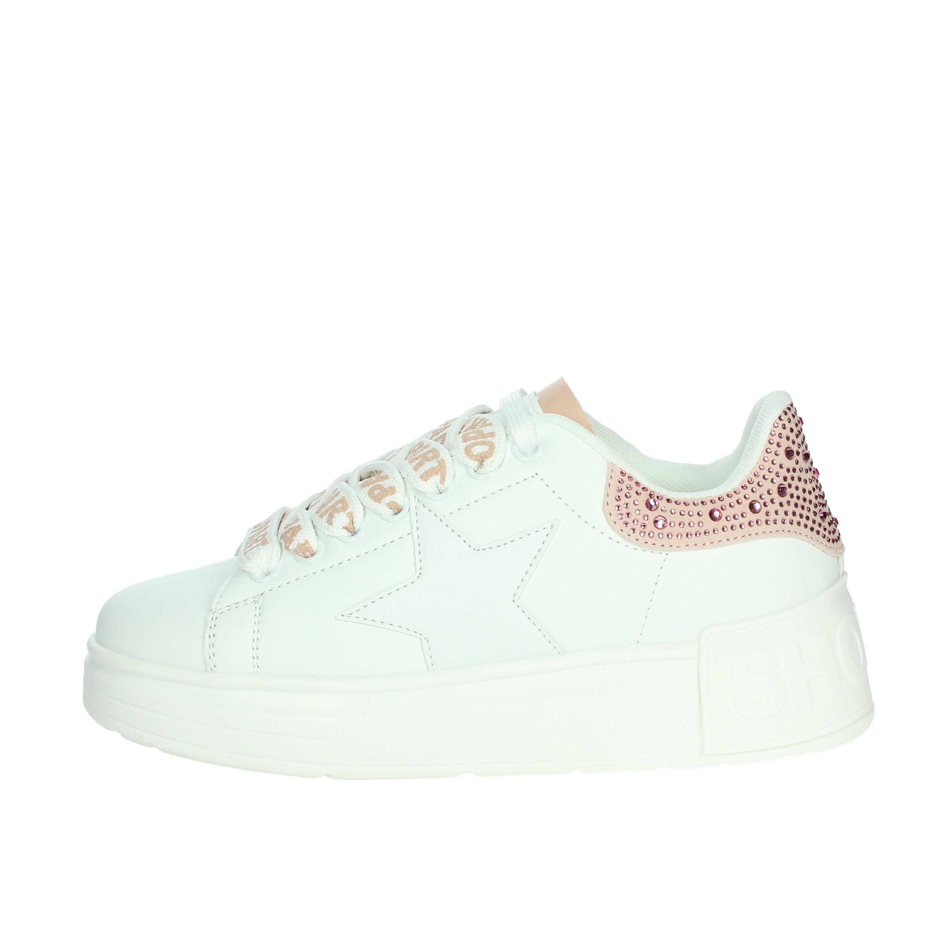 SNEAKERS BASSA SASS240705 BIANCO/ROSA