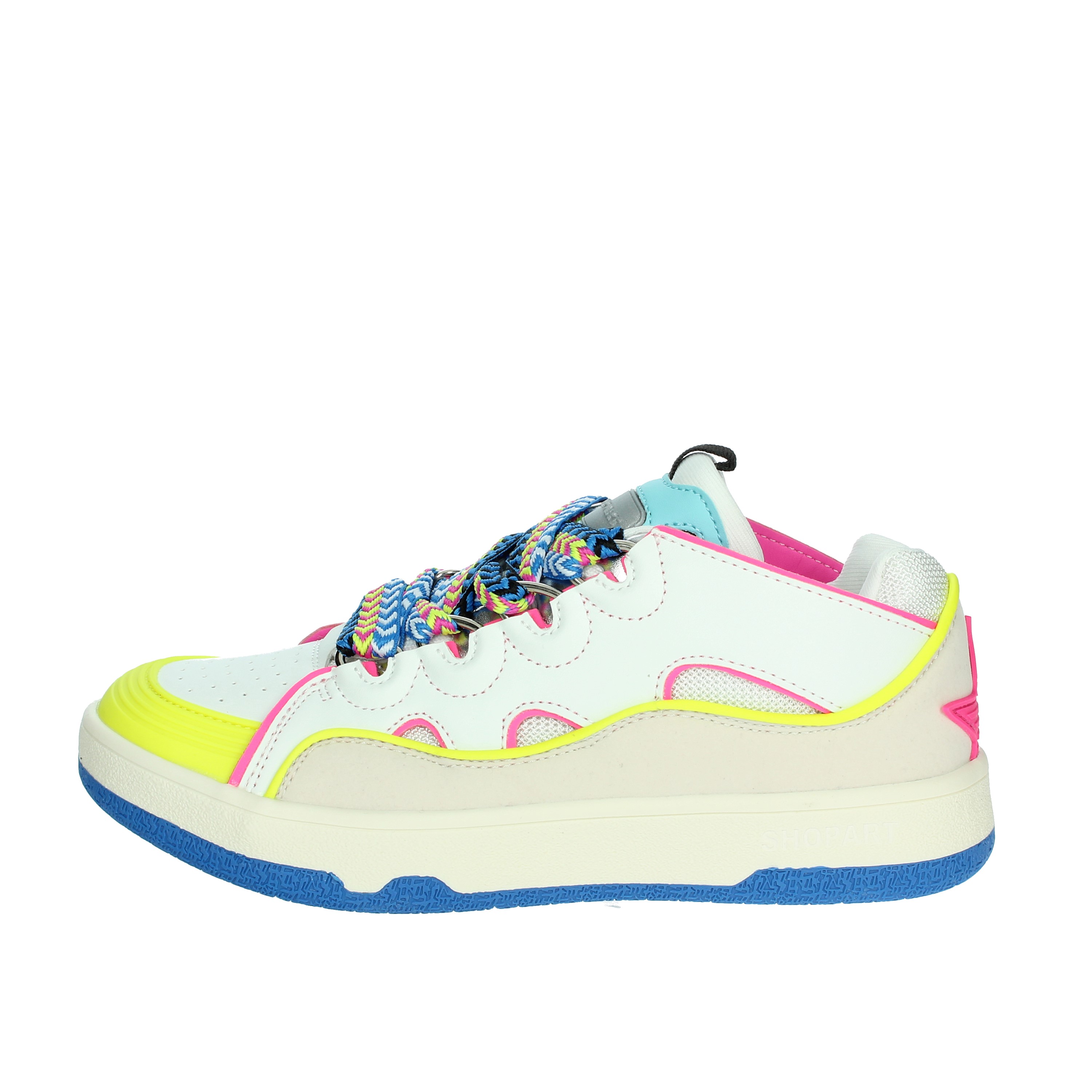 SNEAKERS BASSA SASS240737 BIANCO/GIALLO