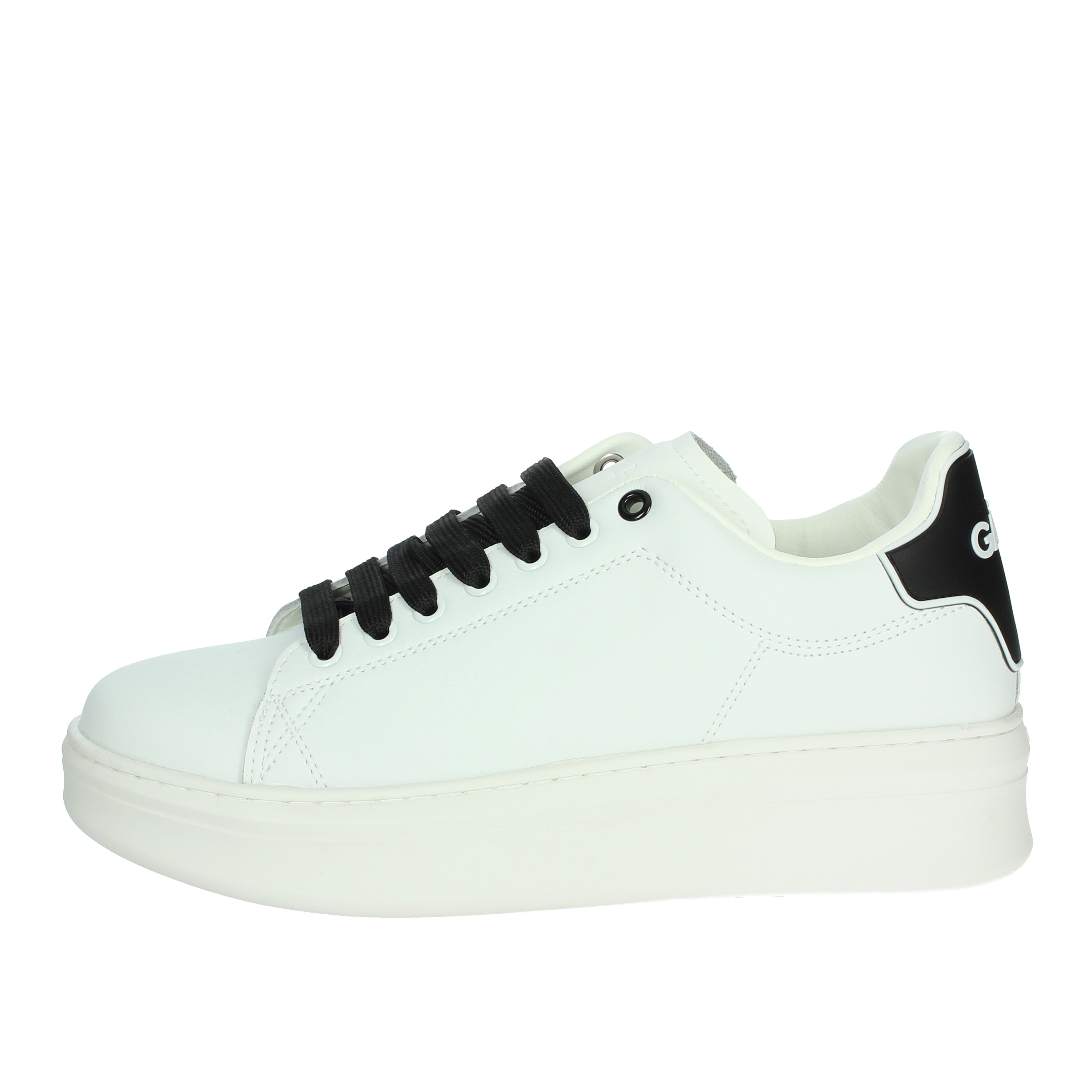 SNEAKERS BASSA GACAM00080 BIANCO/NERO