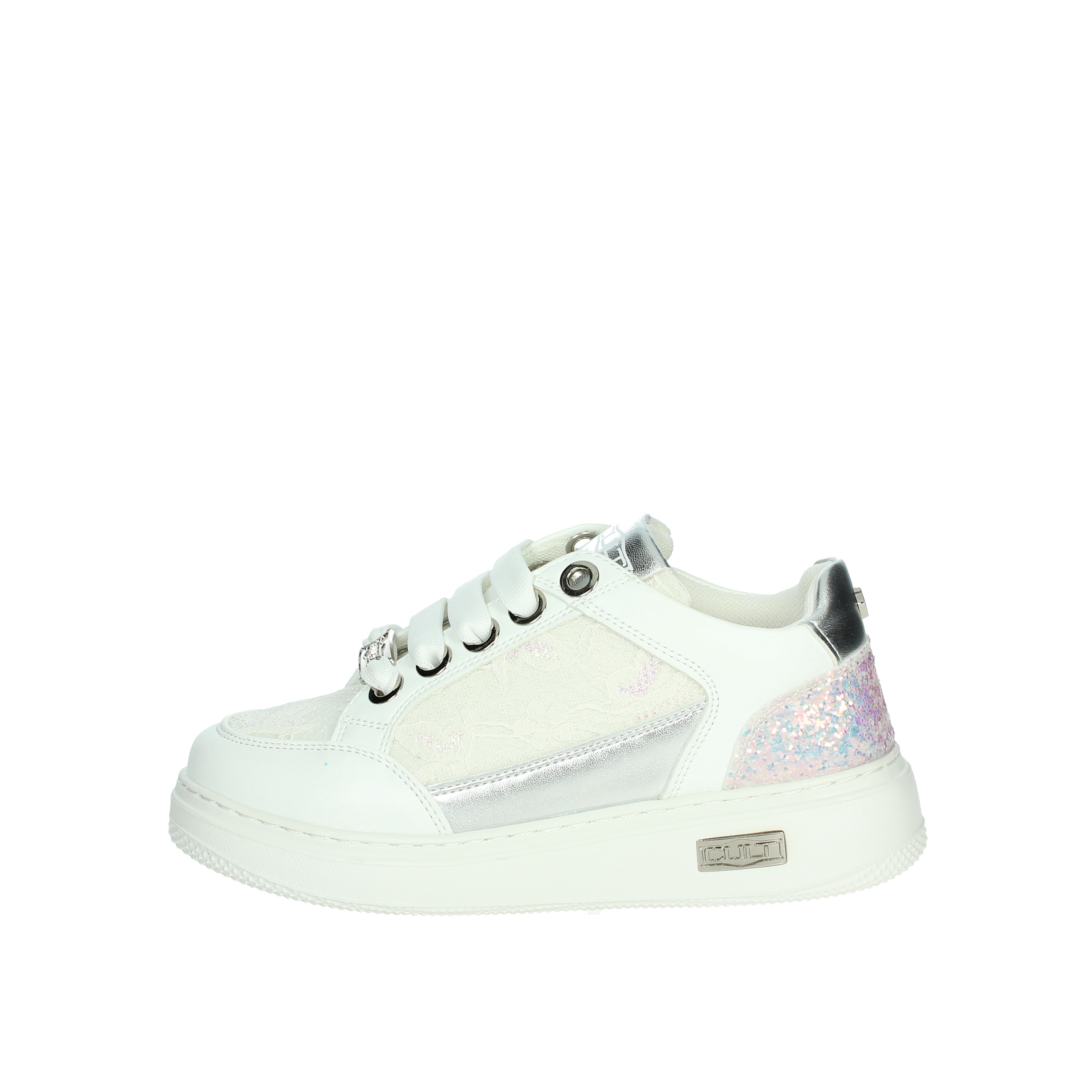 SNEAKERS BASSA T-203 BIANCO/ARGENTO