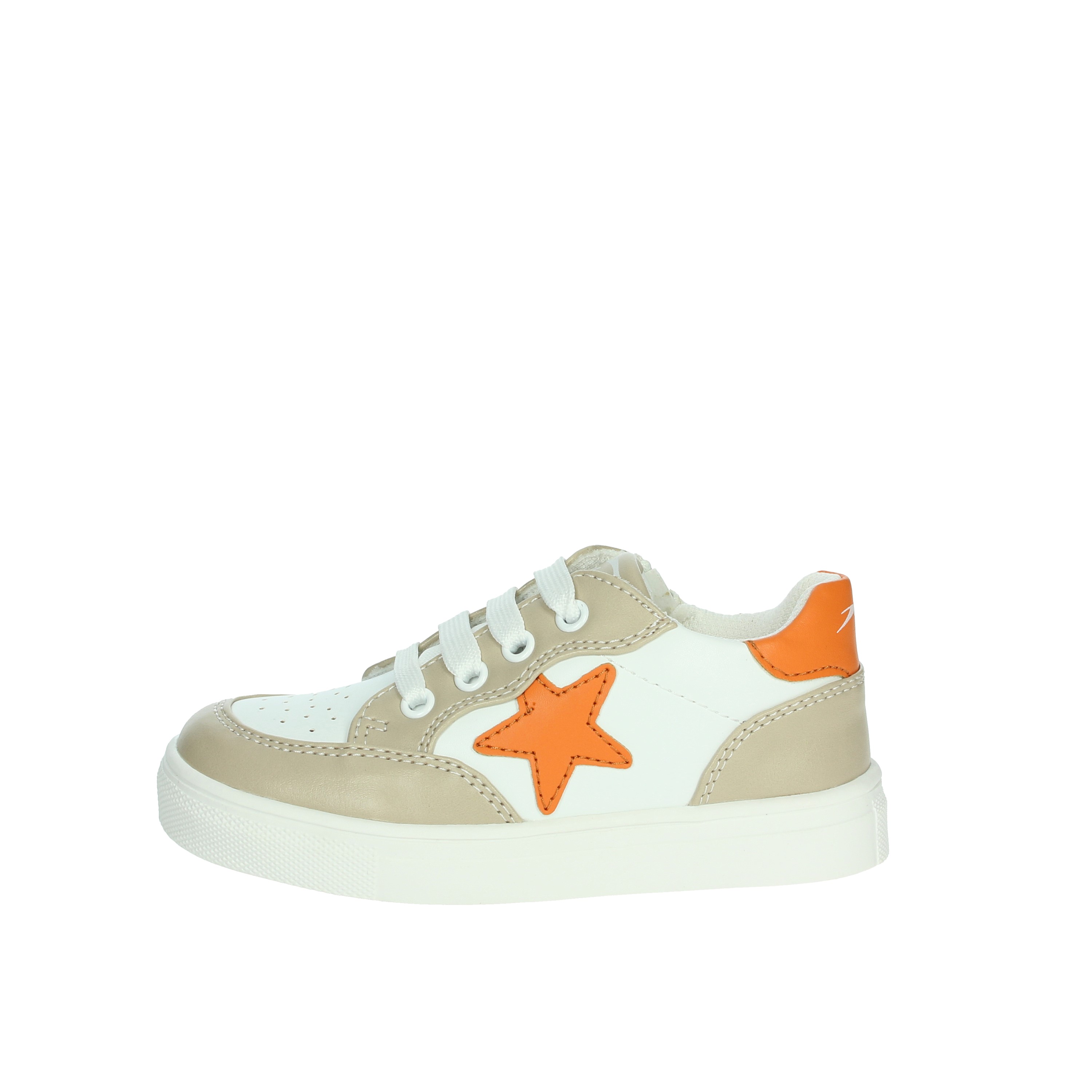 SNEAKERS BASSA BS5604 BIANCO/BEIGE