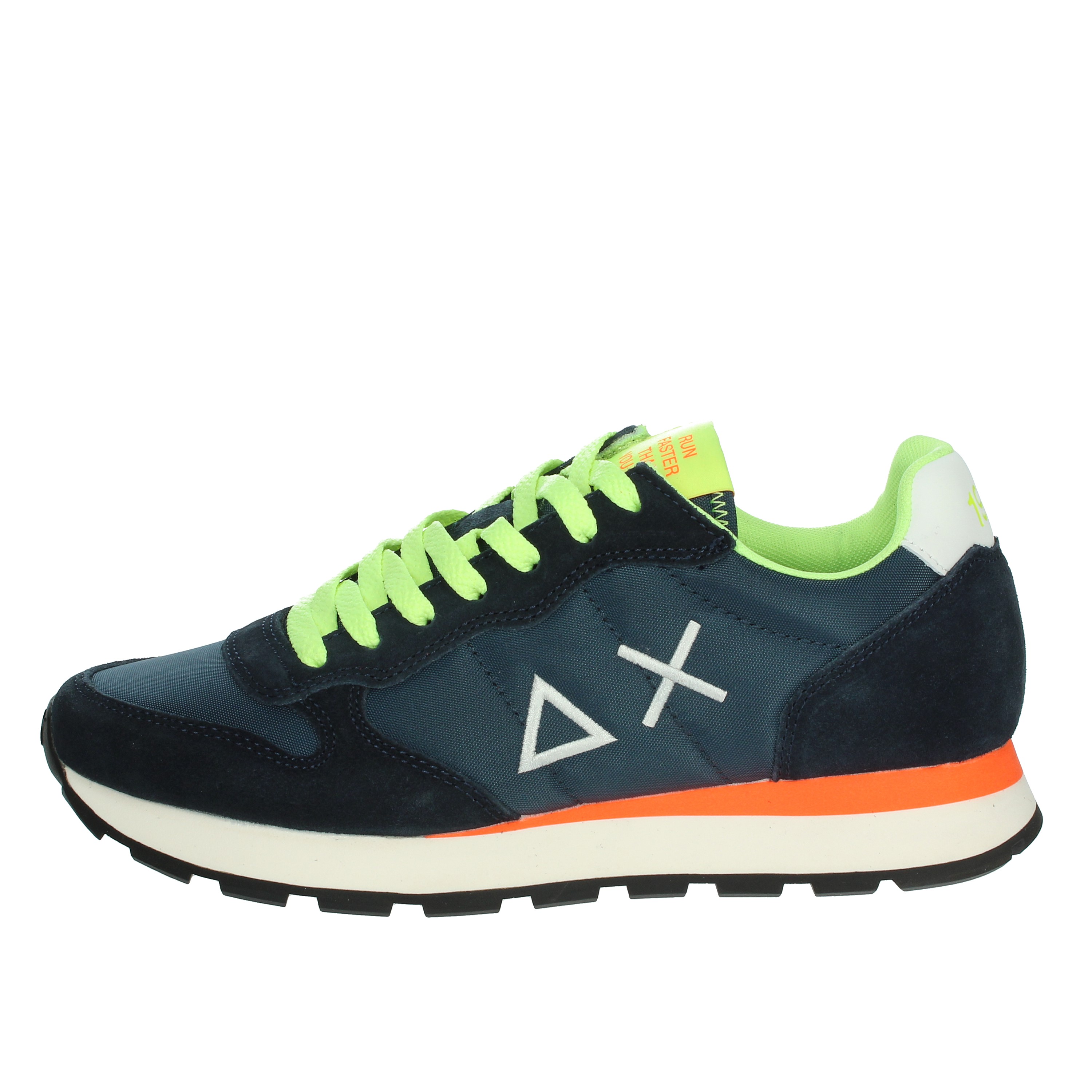 SNEAKERS BASSA Z35102 BLU/GIALLO