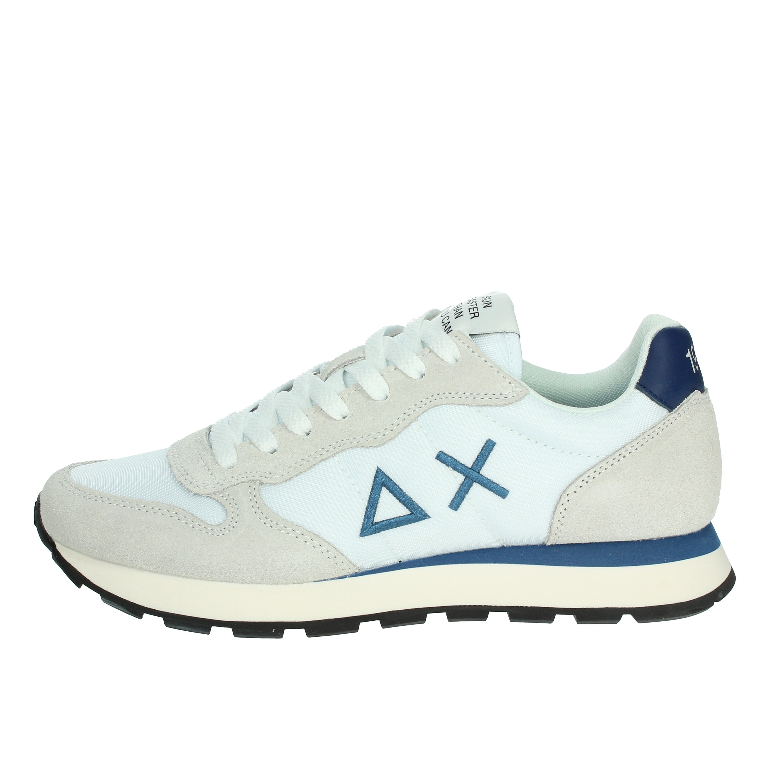 SNEAKERS BASSA Z35101 BIANCO/AZZURRO