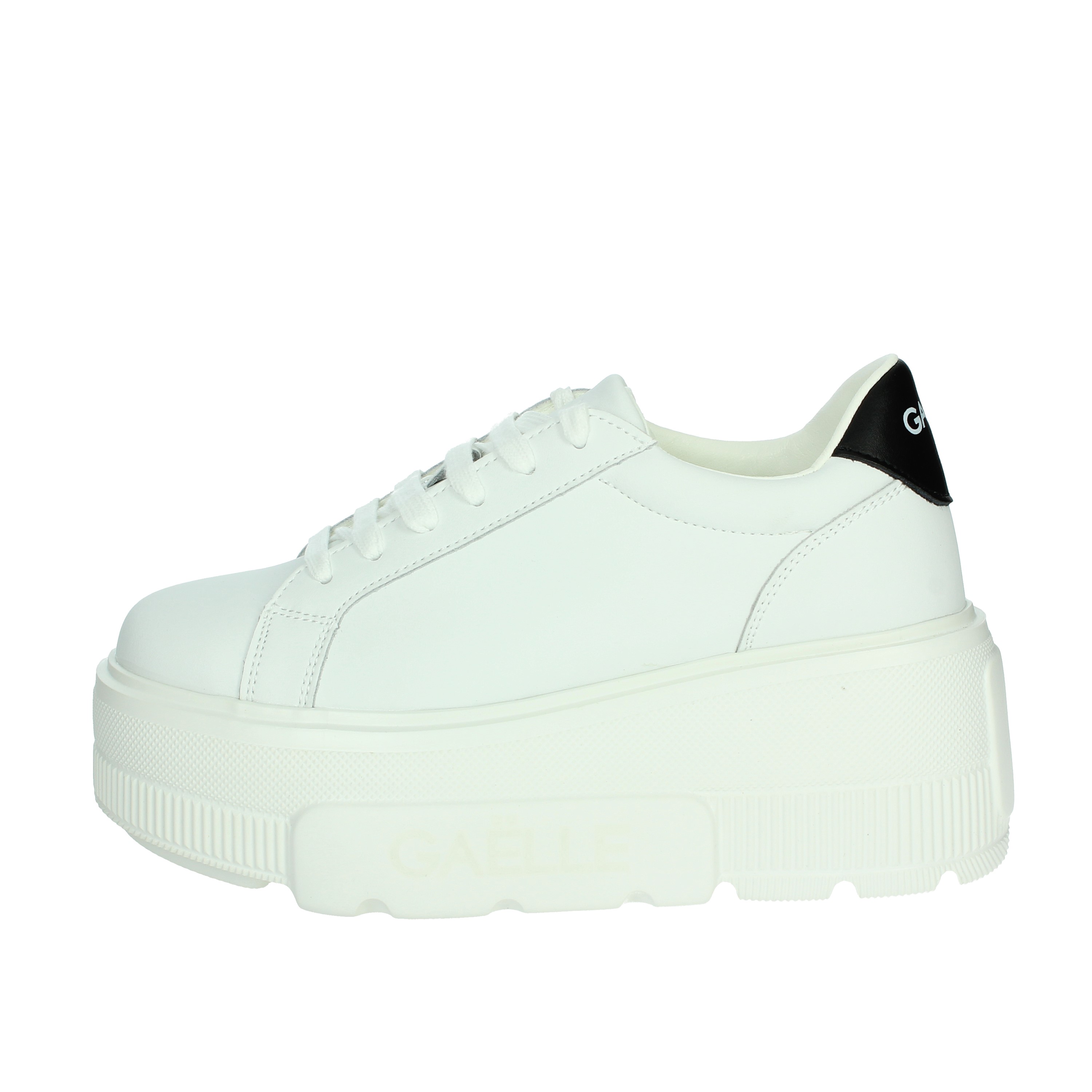 SNEAKERS BASSA GACAW01318 BIANCO/NERO