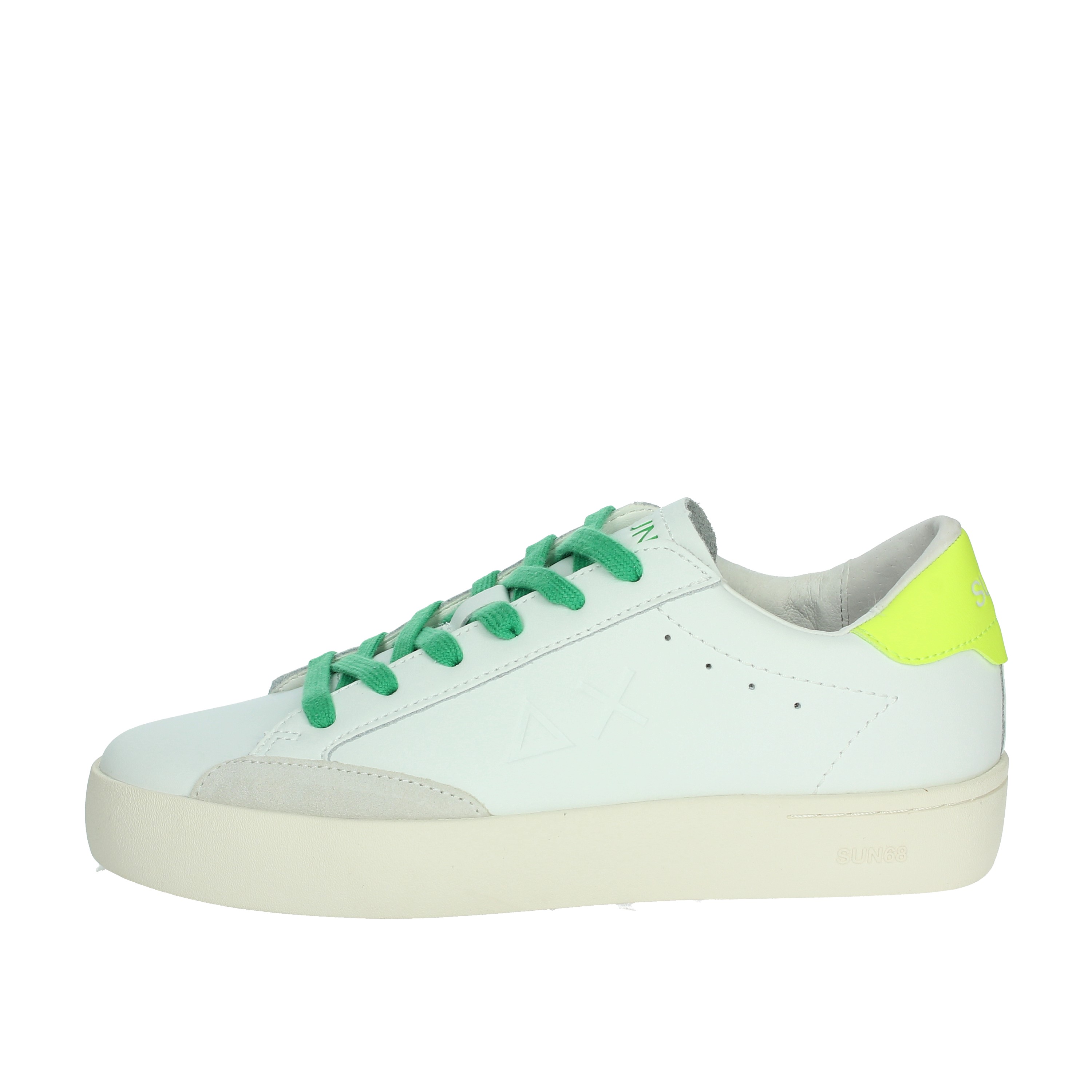 SNEAKERS BASSA Z35340T BIANCO/GIALLO/FLUO
