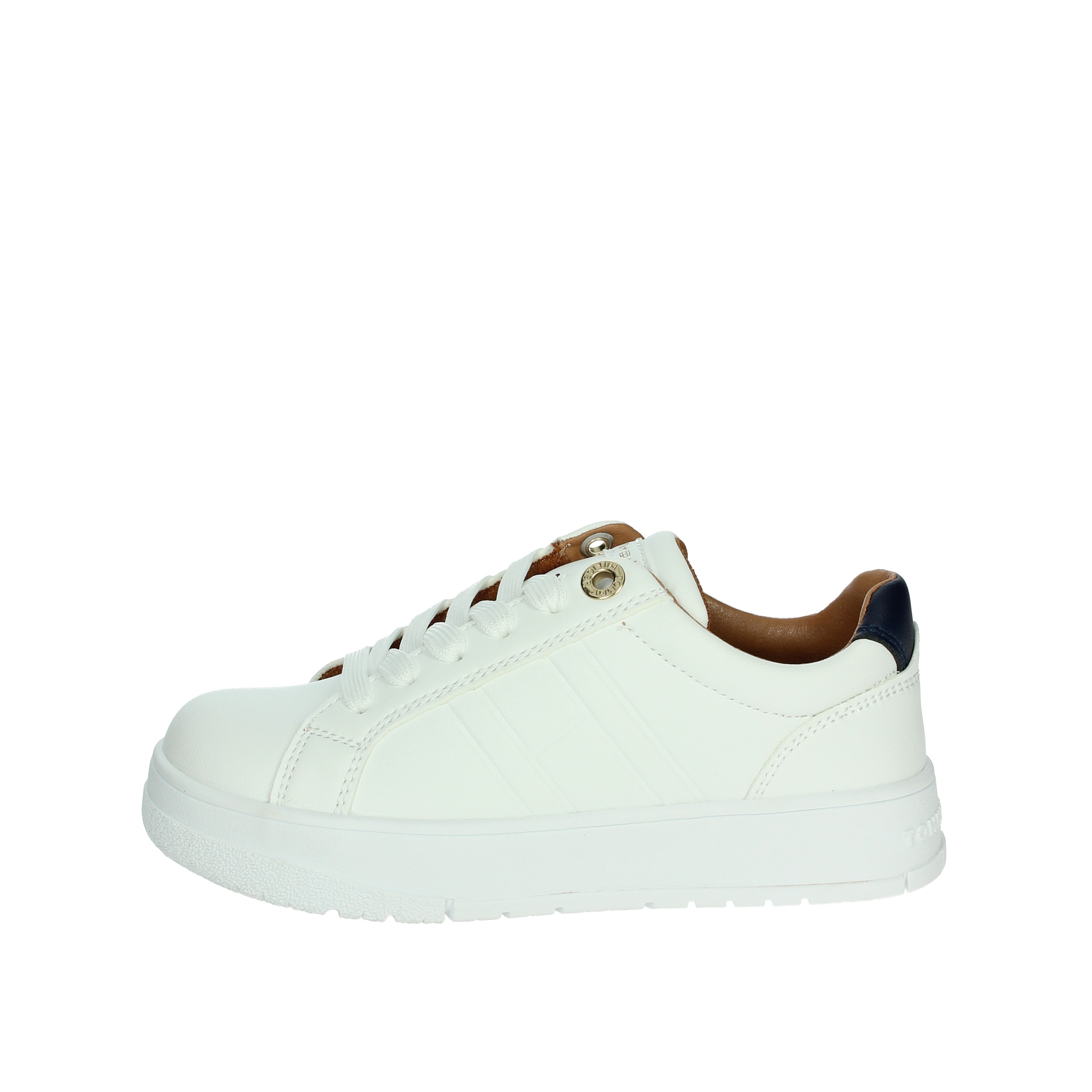 SNEAKERS BASSA T3X9-33857-1355 BIANCO/BLU