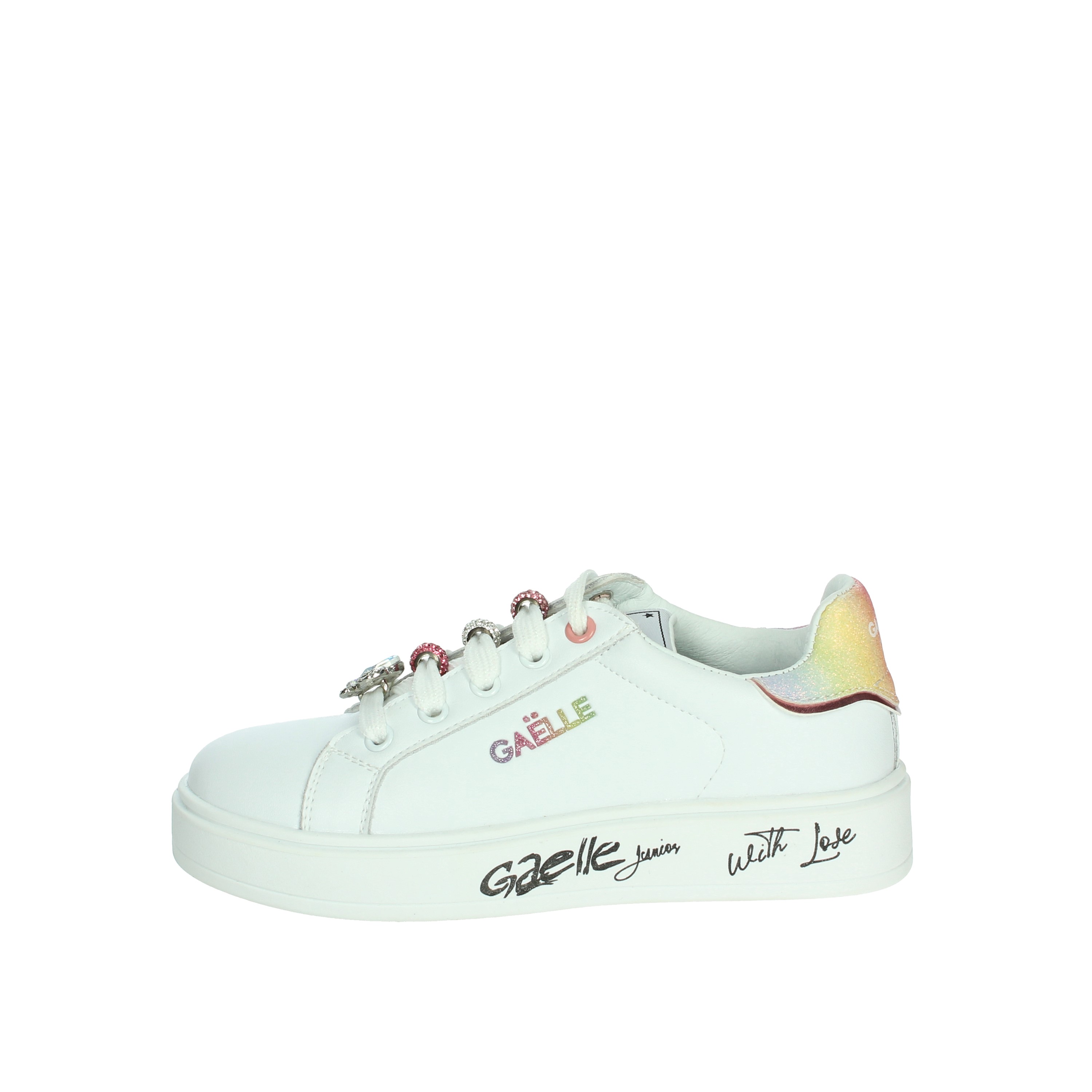 SNEAKERS BASSA GS0038L BIANCO