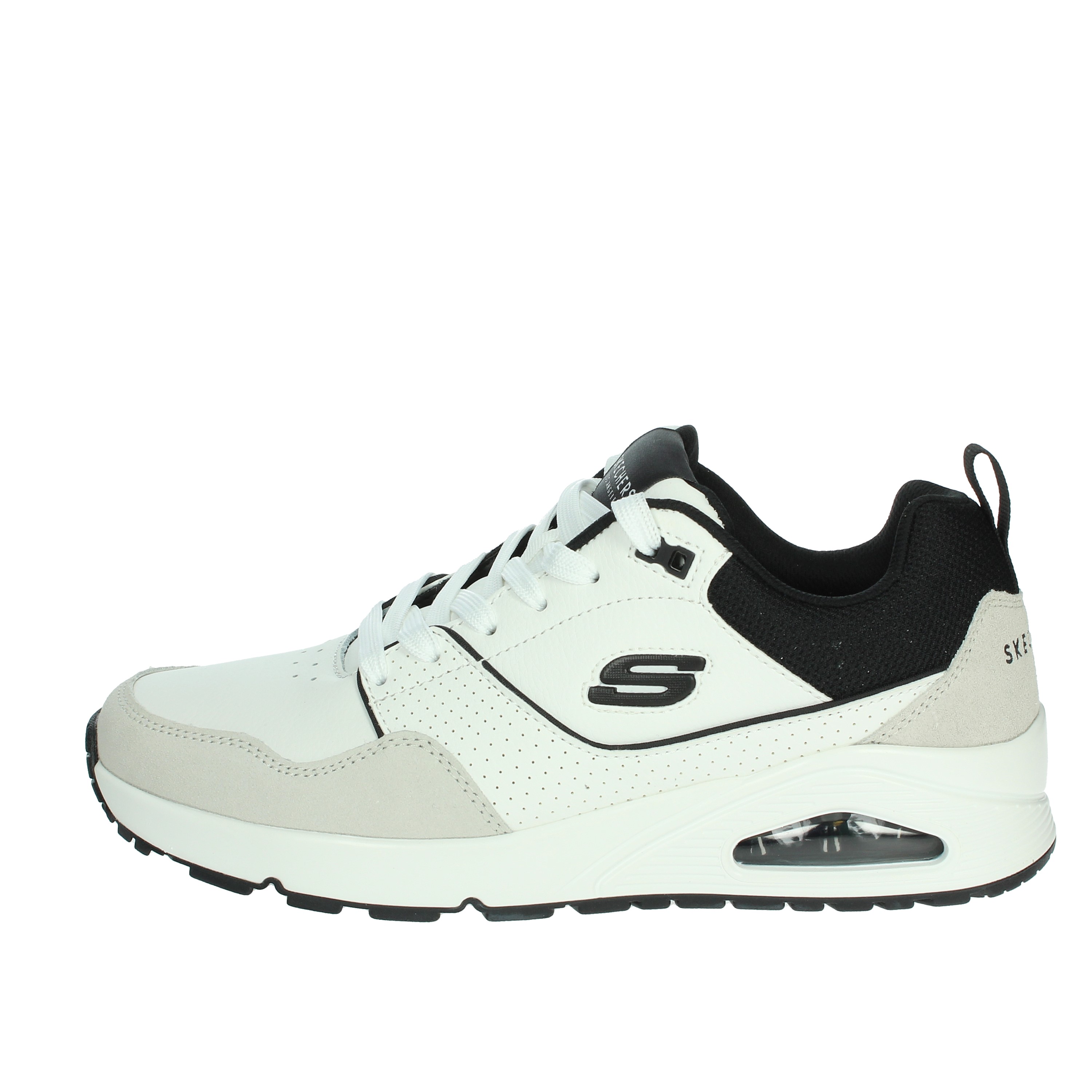 SNEAKERS BASSA 183020 BIANCO/NERO
