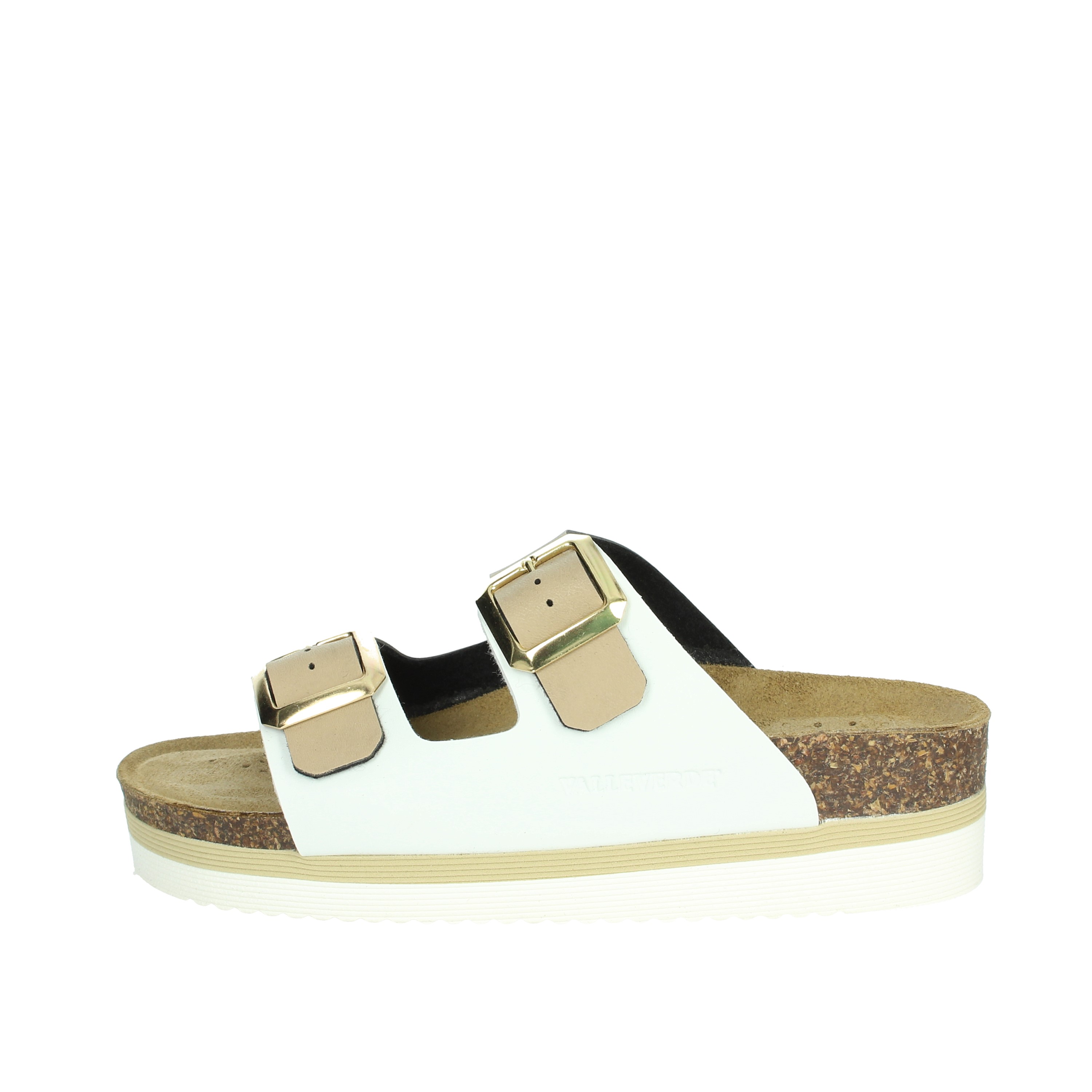 CIABATTE BASSE VG4800Q BIANCO/BEIGE
