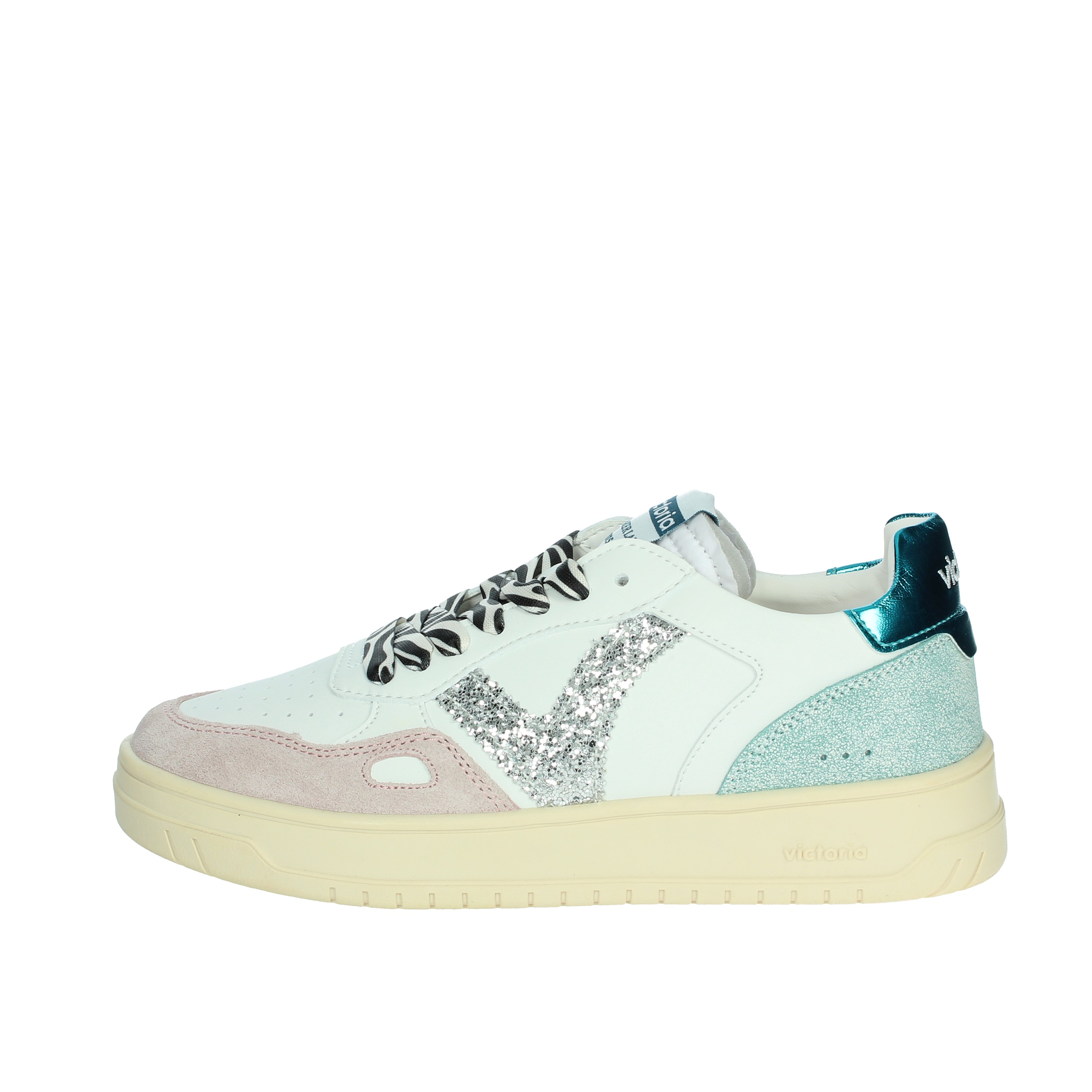 SNEAKERS BASSA 1257133 BIANCO/ROSA