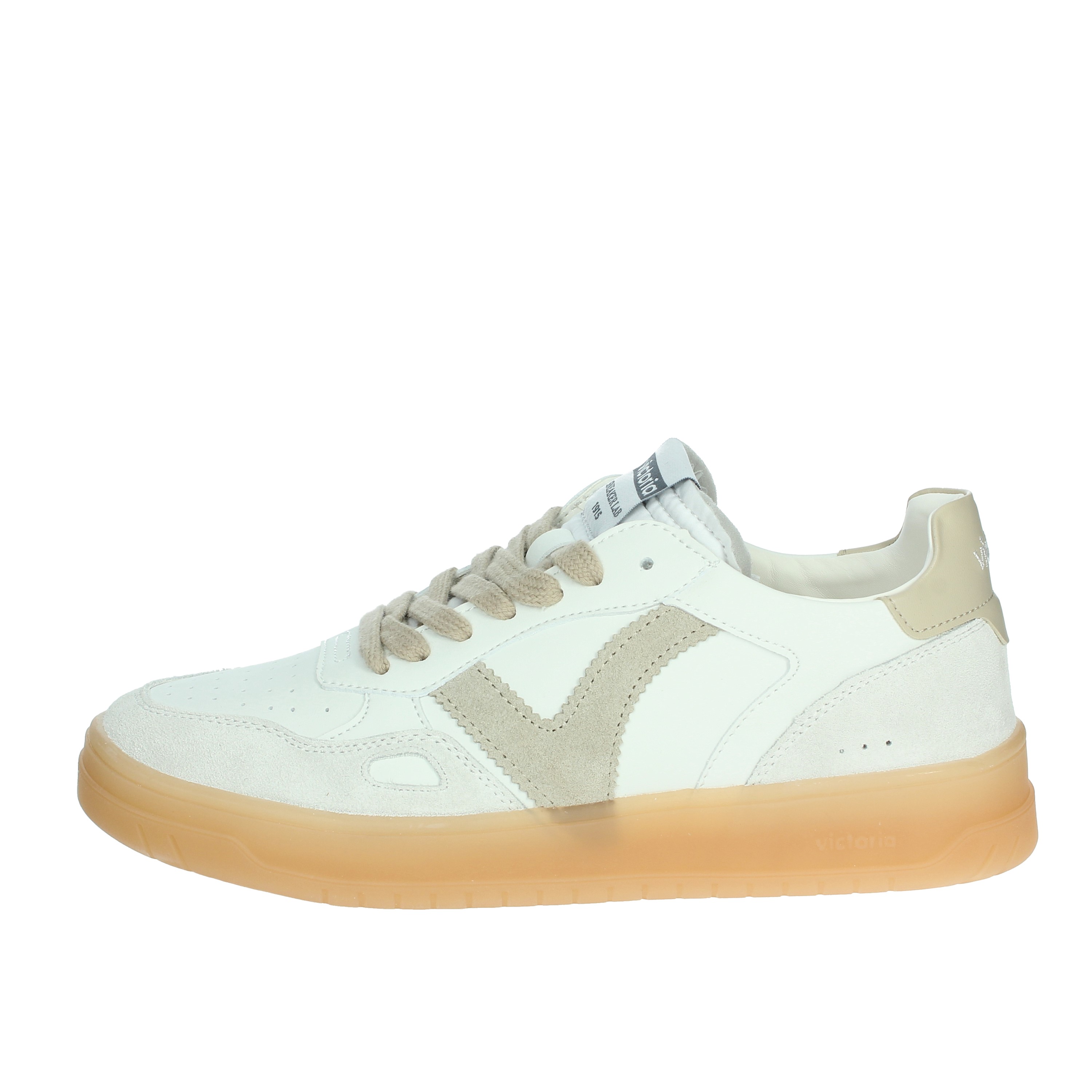 SNEAKERS BASSA 1257129 BIANCO/BEIGE