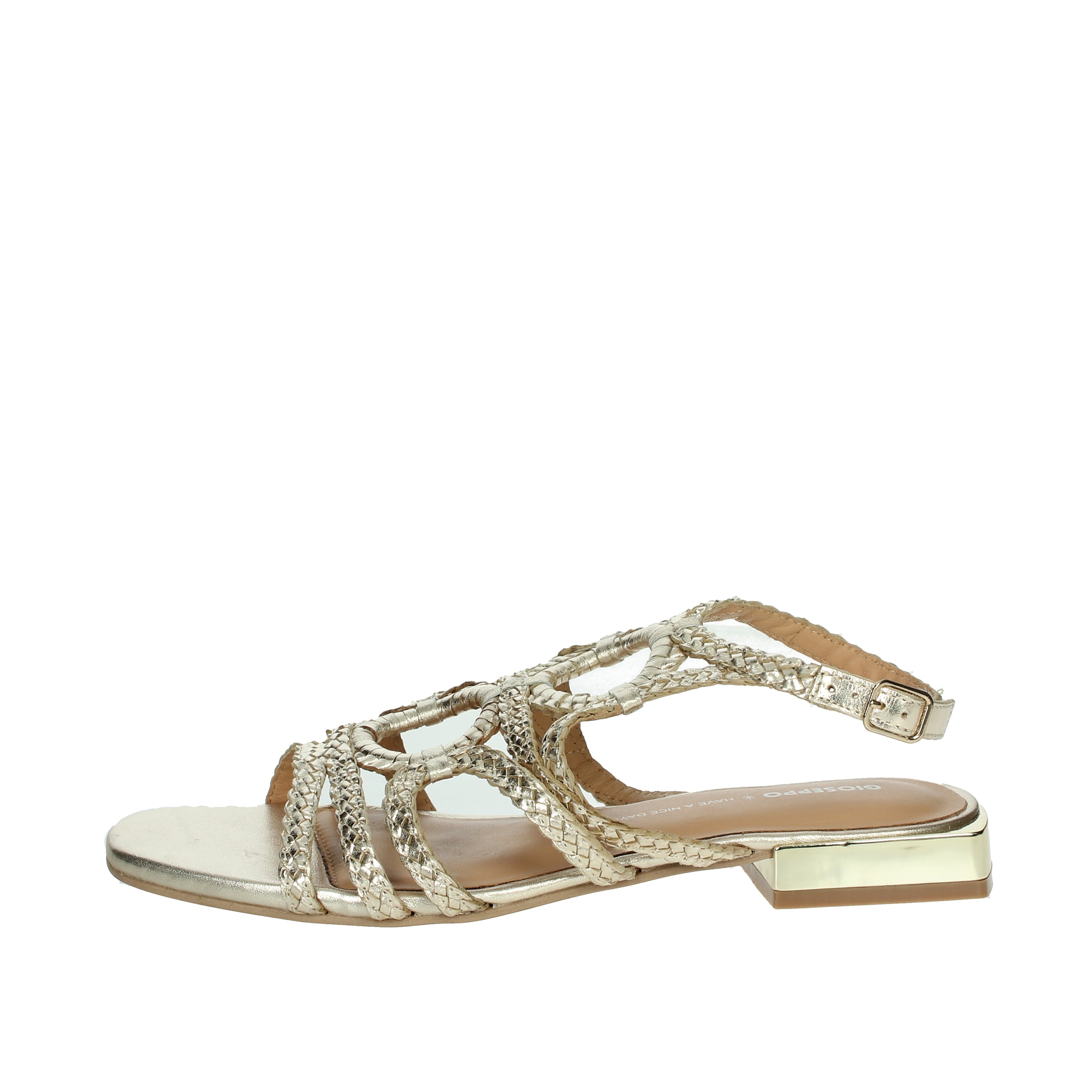 SANDALI BASSI 75455 PLATINO