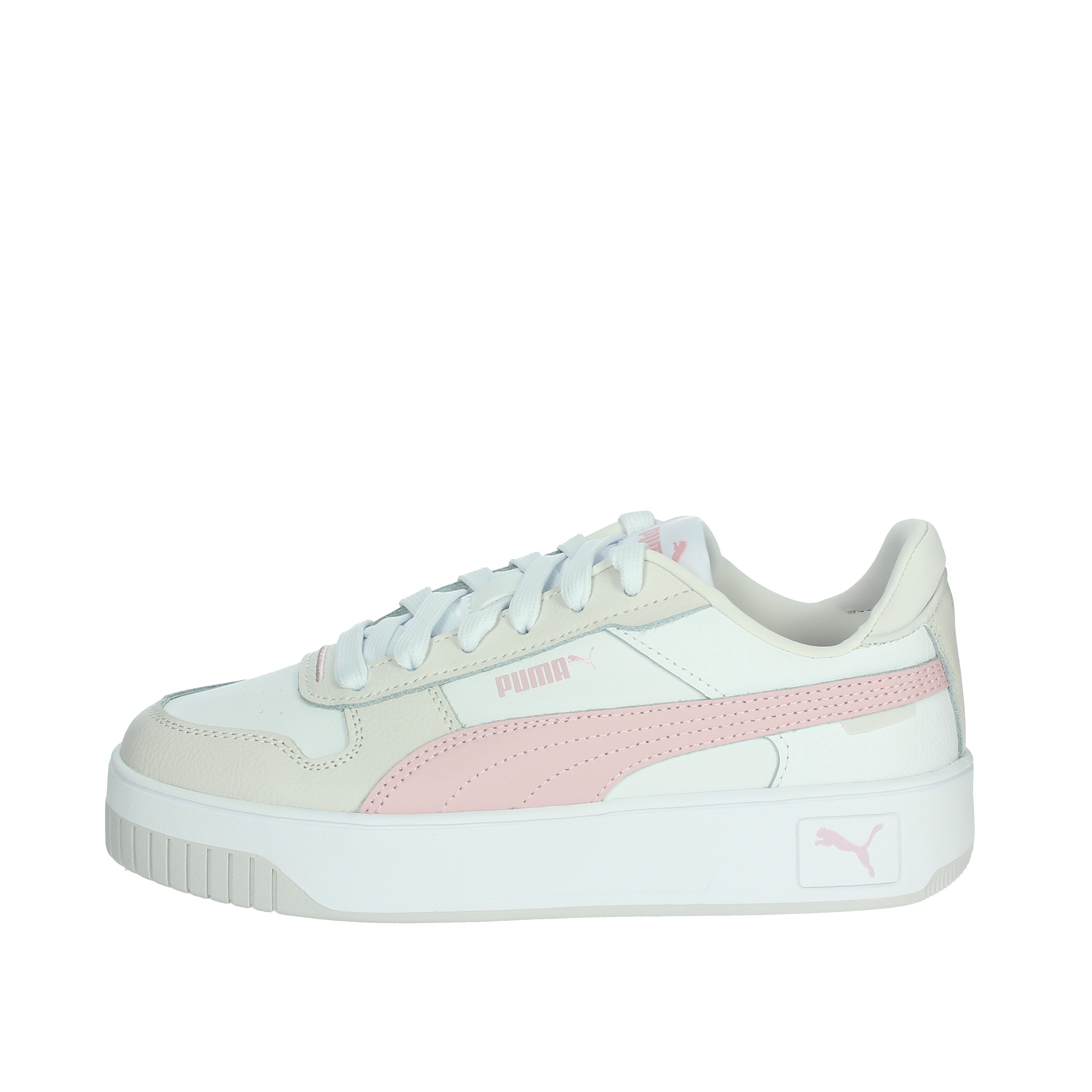 SNEAKERS BASSA 389390 BIANCO/ROSA