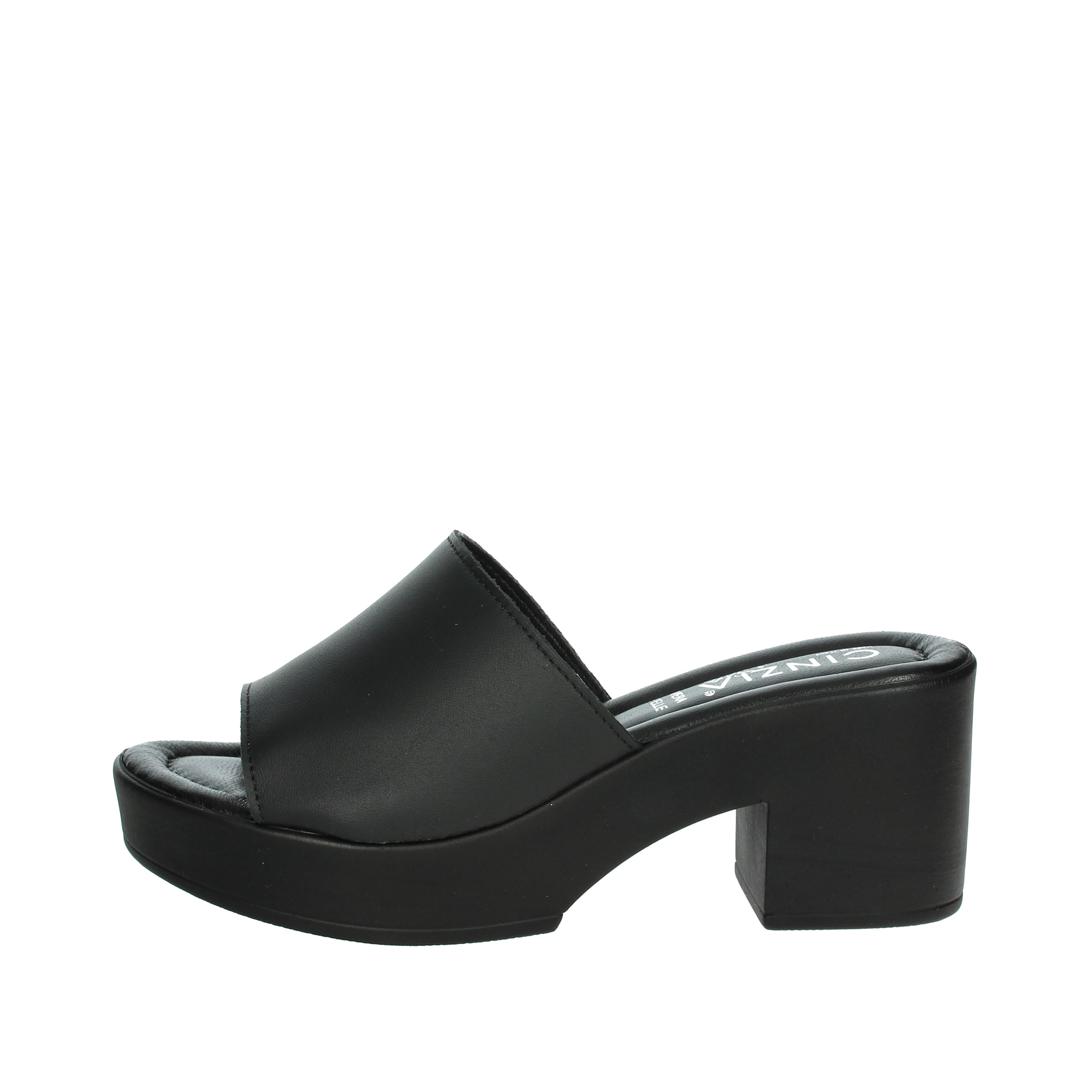CIABATTE CON TACCO IAF203174 NERO