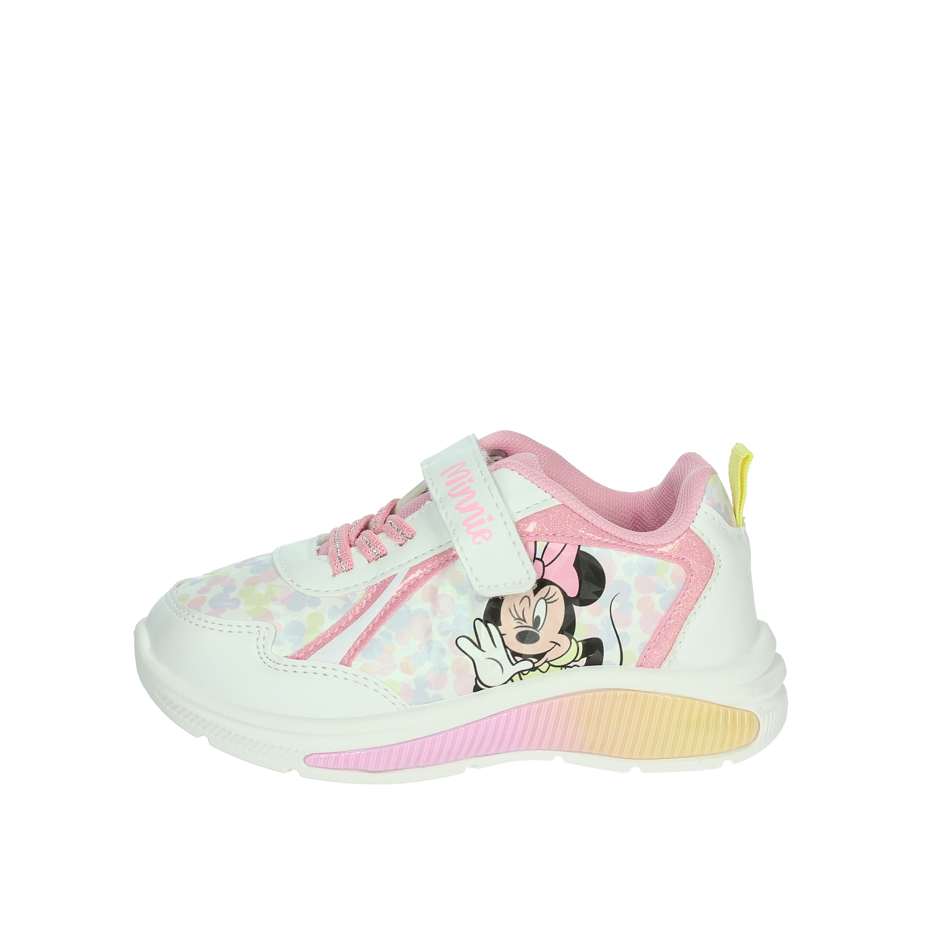 SNEAKERS BASSA DM01115 BIANCO/ROSA