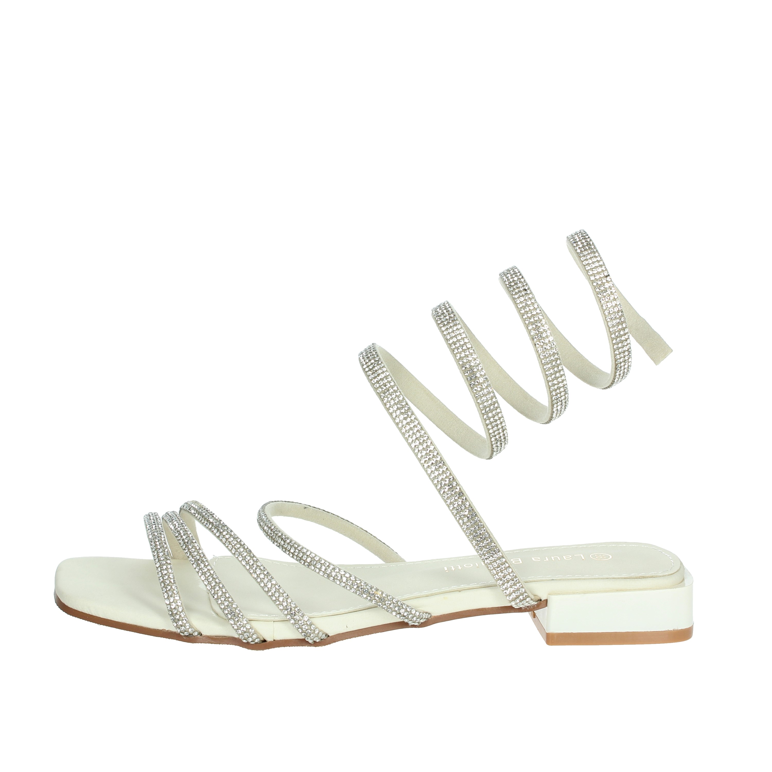 SANDALI BASSI 9009 BIANCO