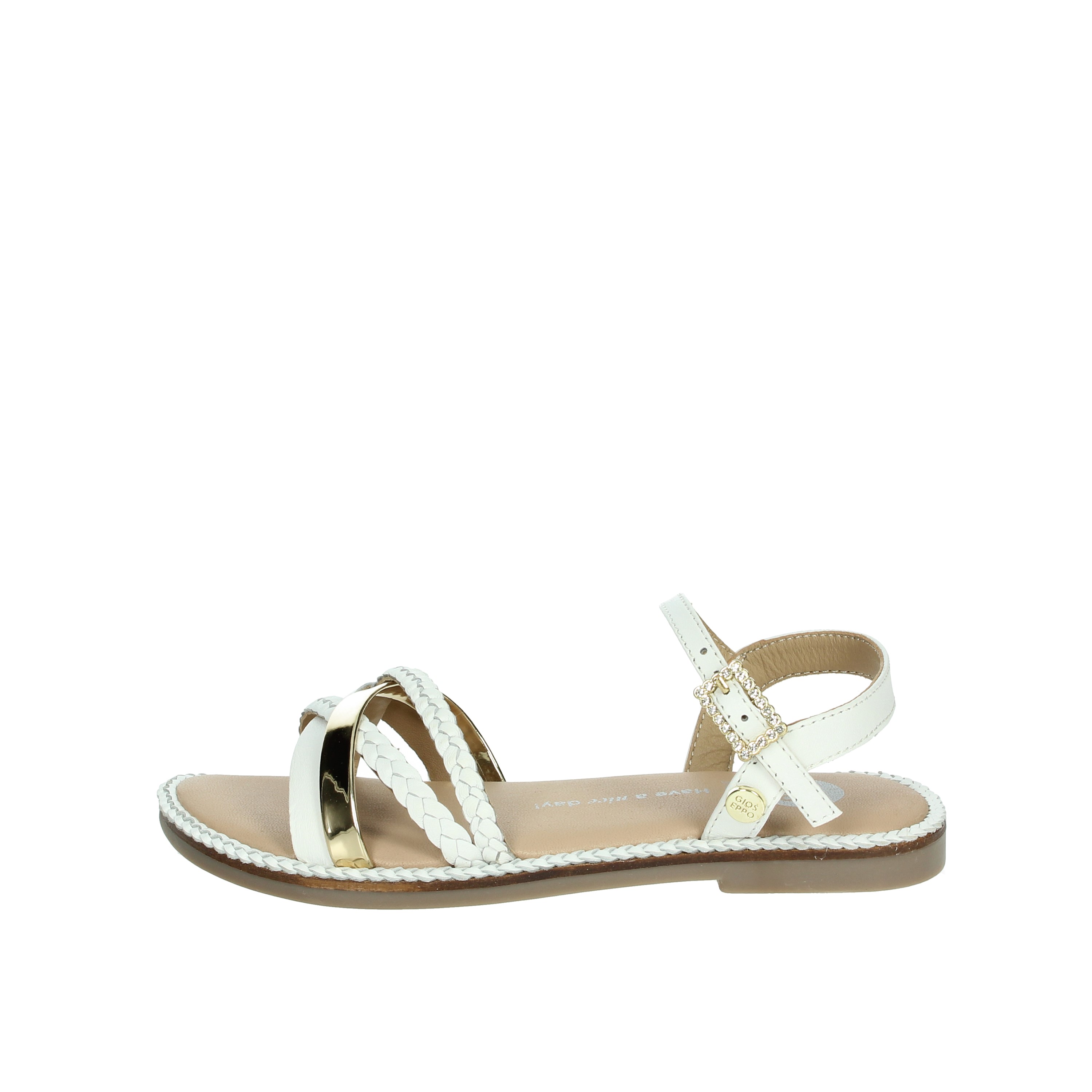 SANDALI BASSI 75336 BIANCO