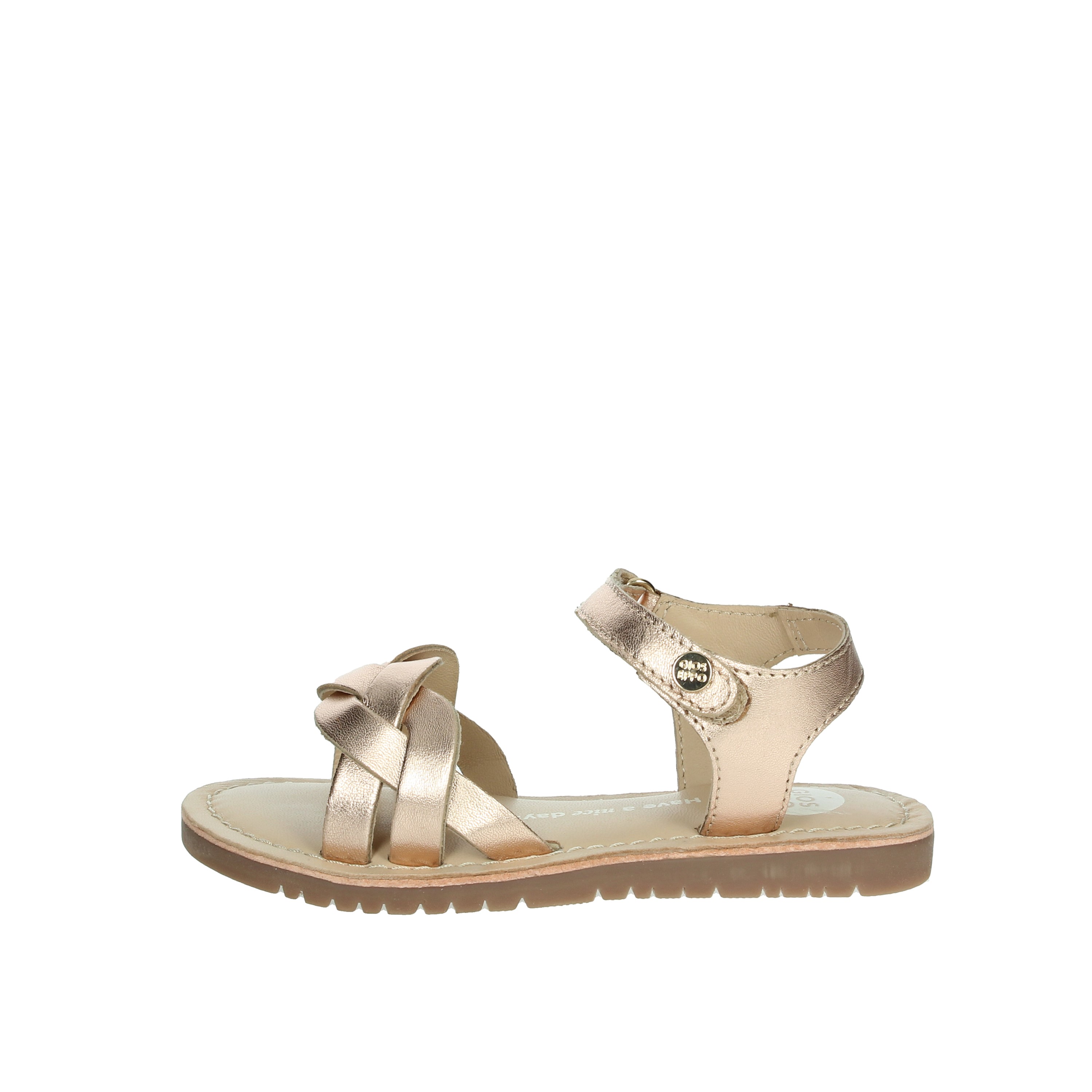 SANDALI BASSI 75332 RAME