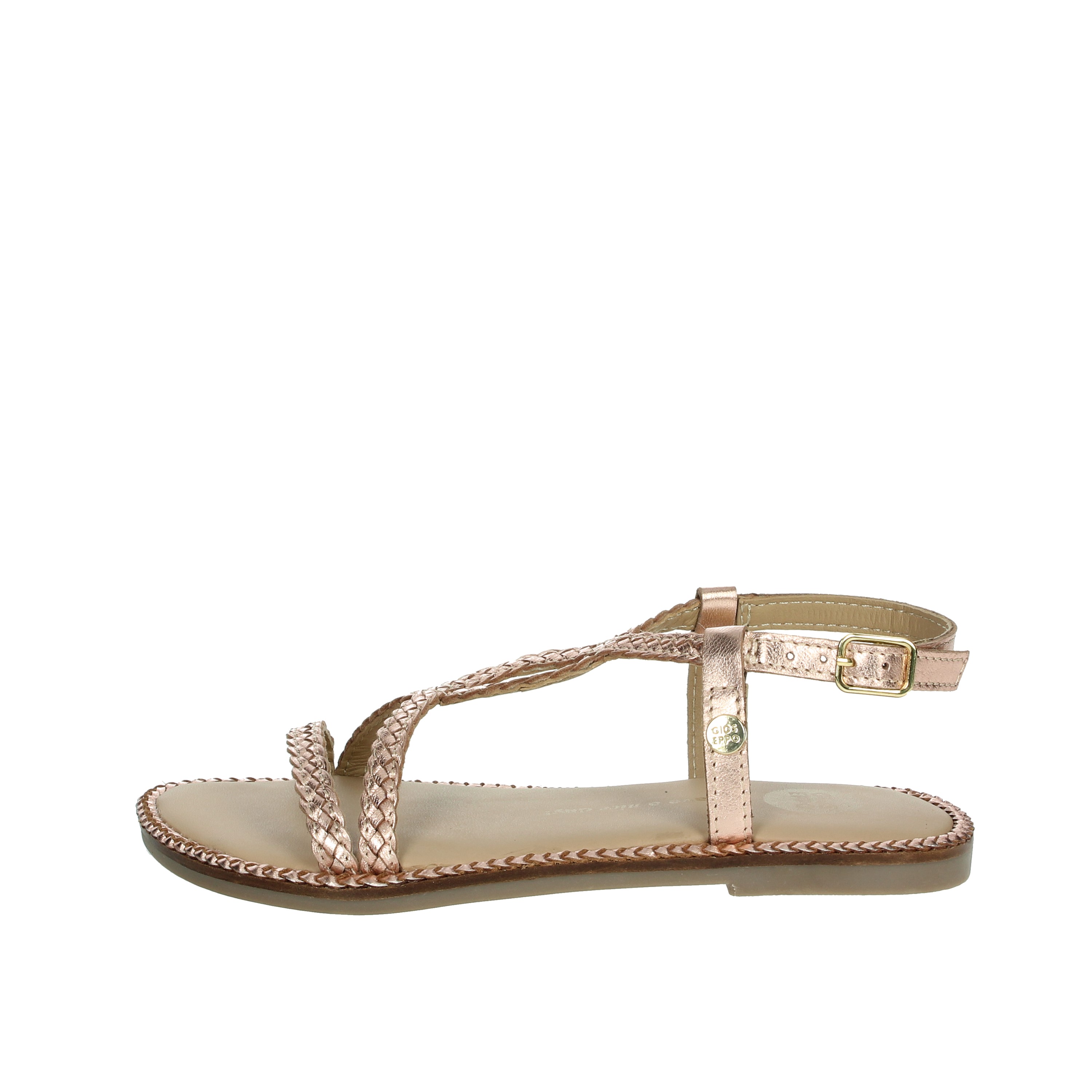 SANDALI BASSI 74806 RAME