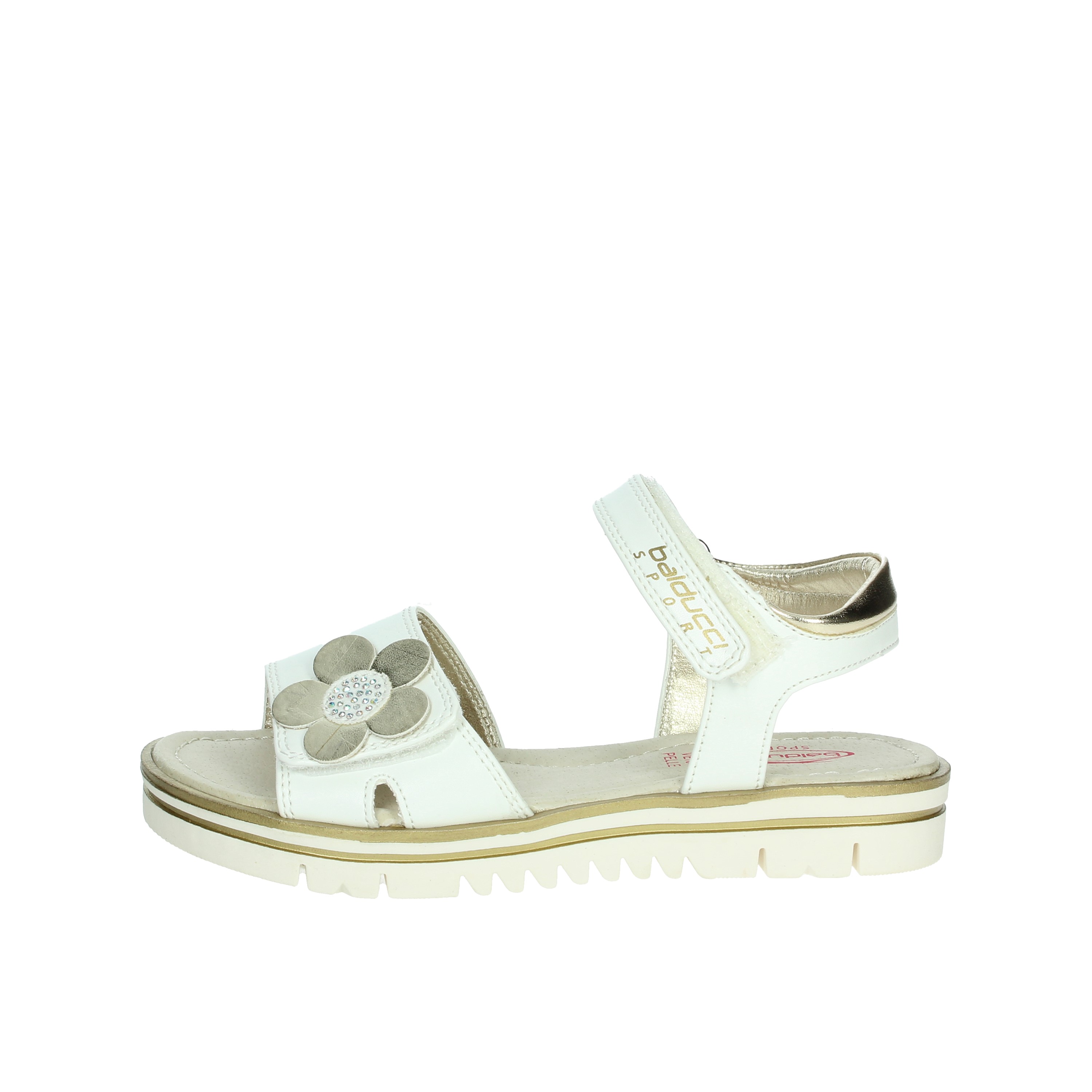 SANDALI BASSI BS5730 BIANCO