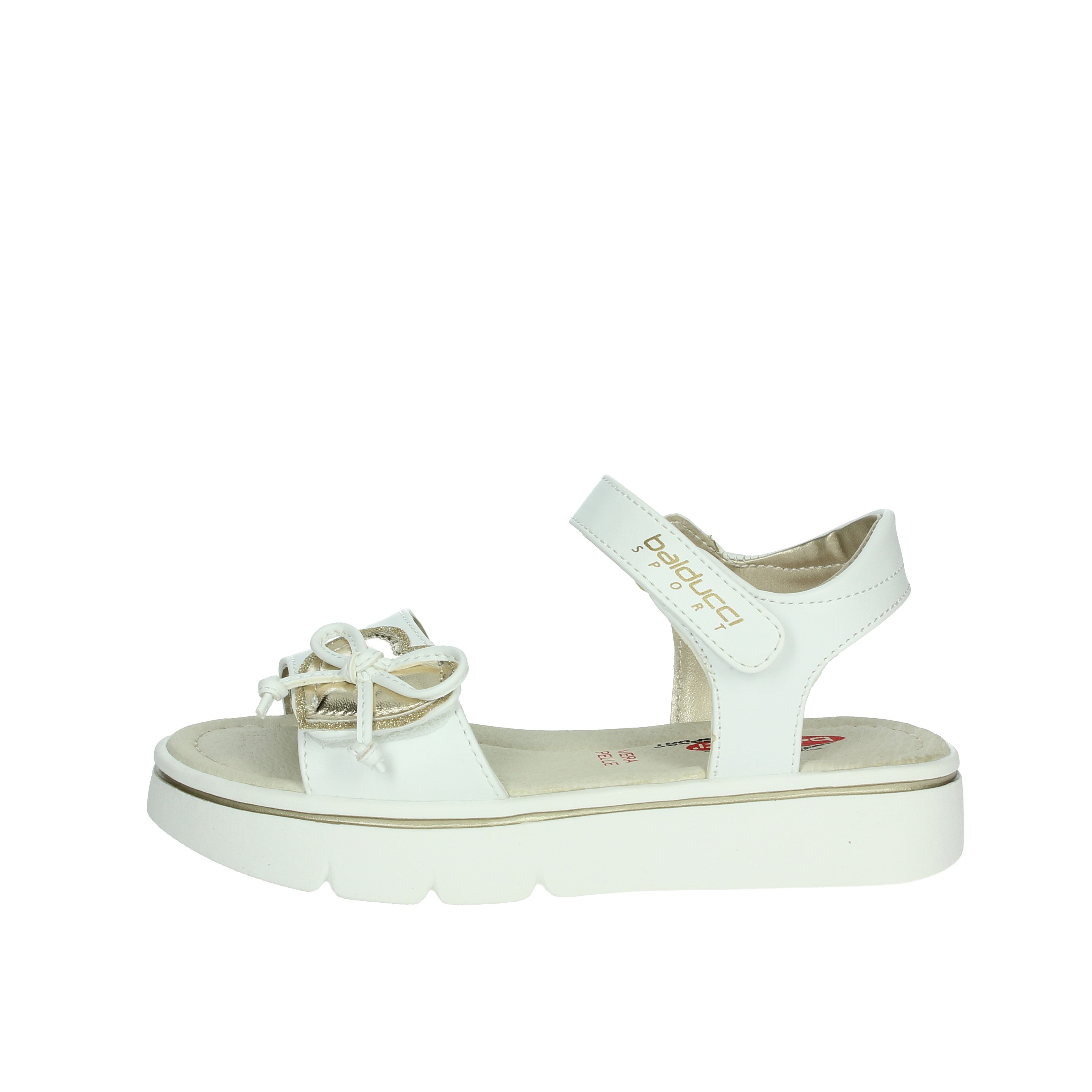 SANDALI BASSI BS5741 BIANCO